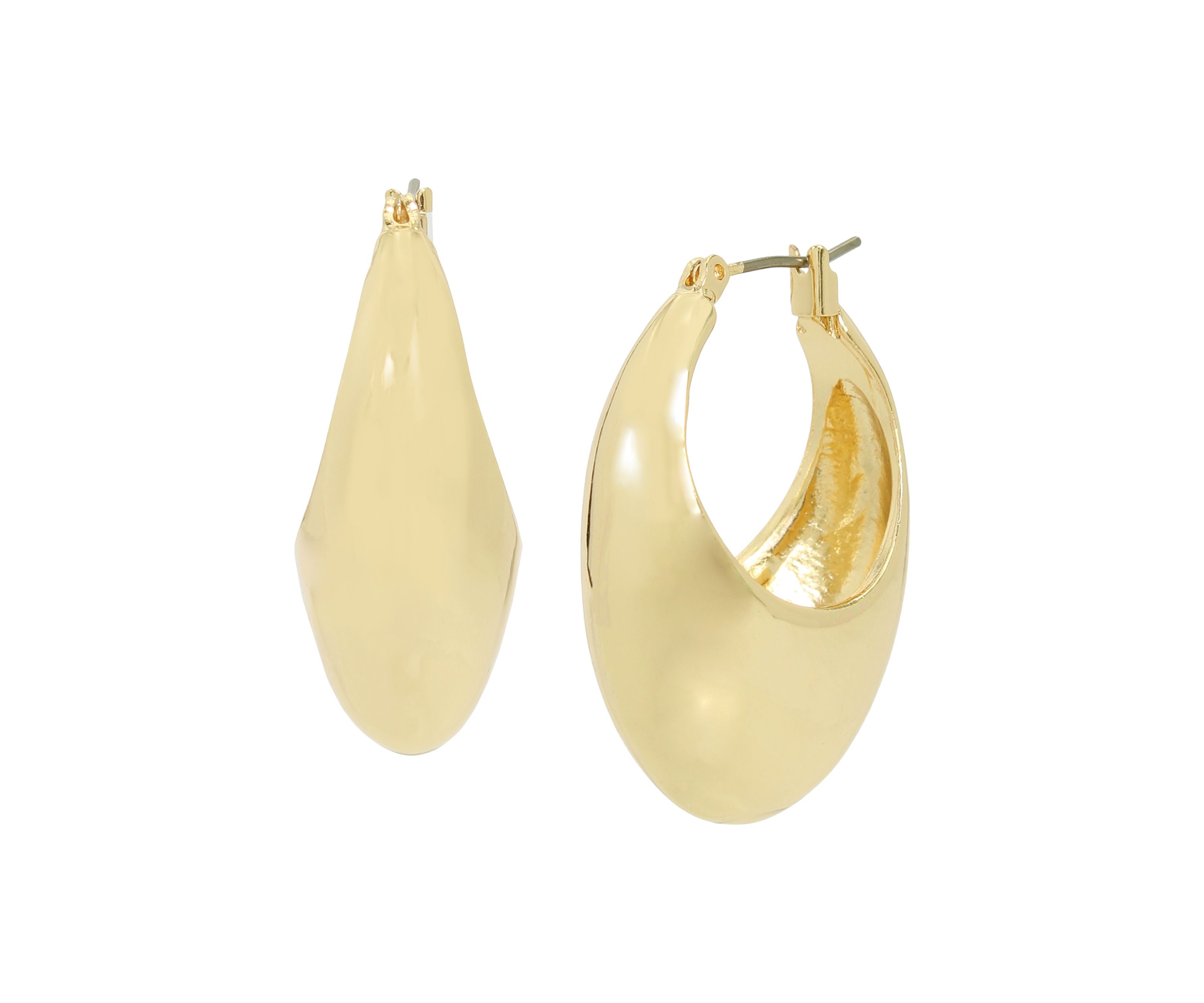Dome Hoop Earrings