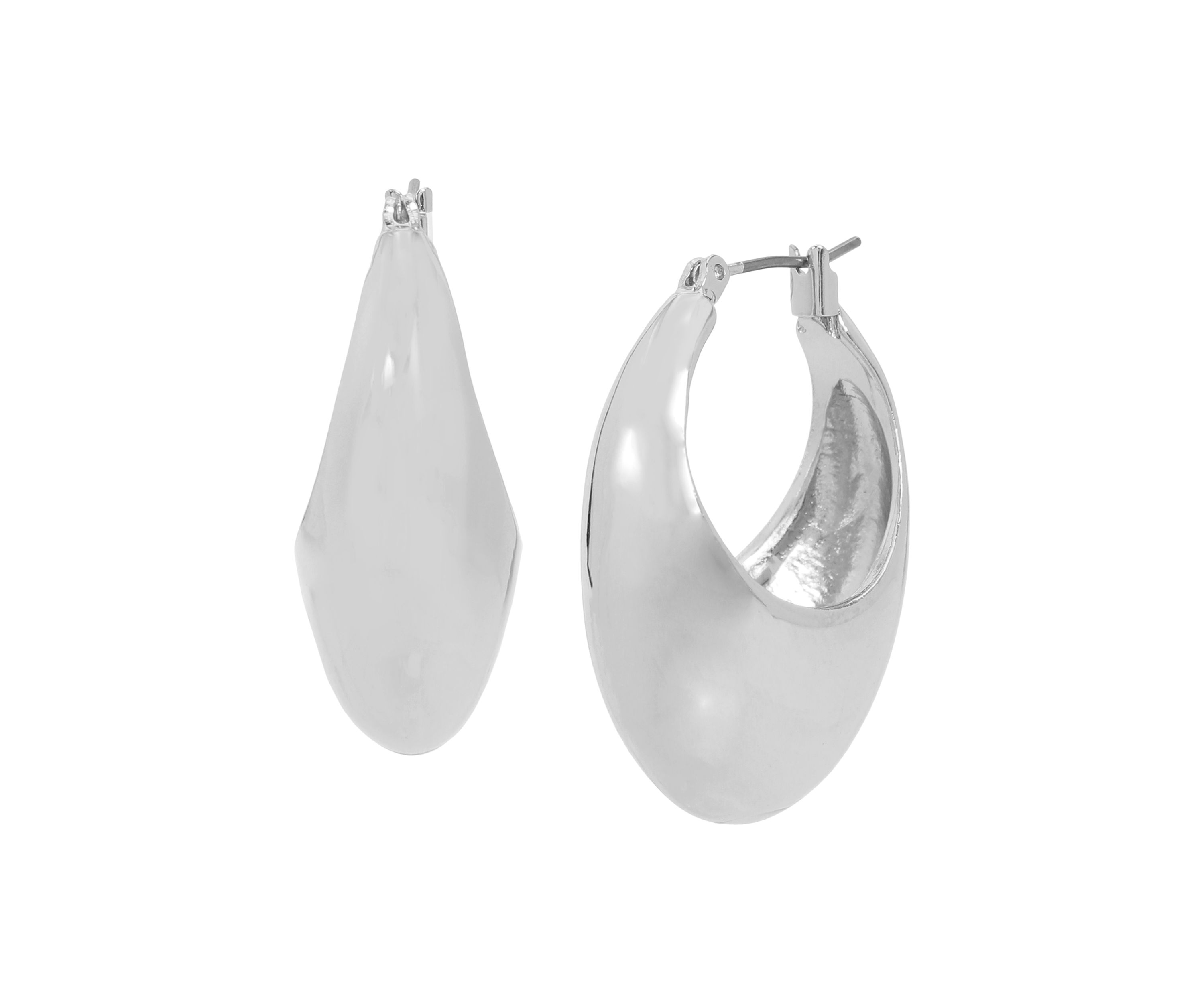 Dome Hoop Earrings
