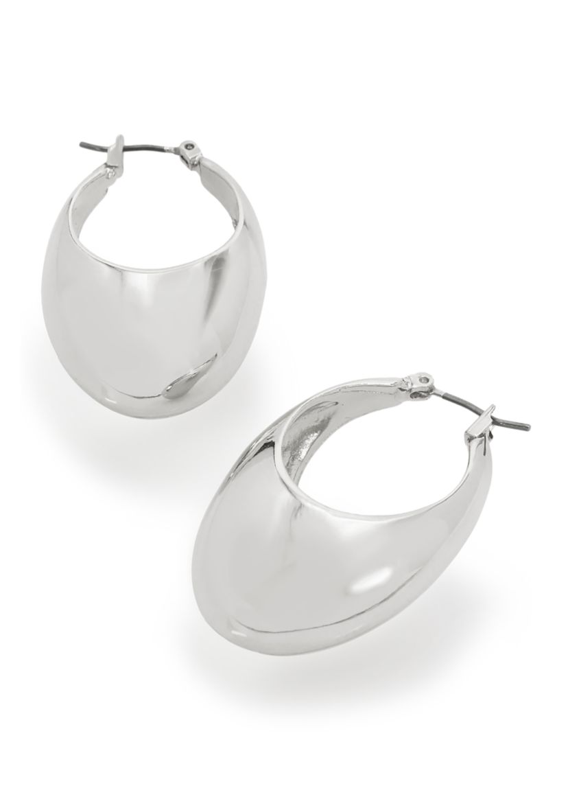 Dome Hoop Earrings