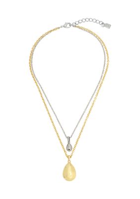 Robert Lee Morris Soho Dome Layered Necklace, 16 in