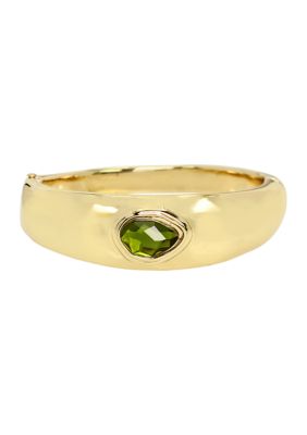 Robert Lee Morris Soho Stone Bangle Bracelet, 7 in