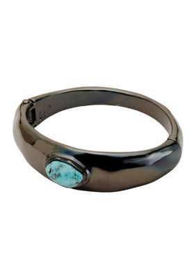 Robert Lee Morris Soho Stone Bangle Bracelet, 7 in
