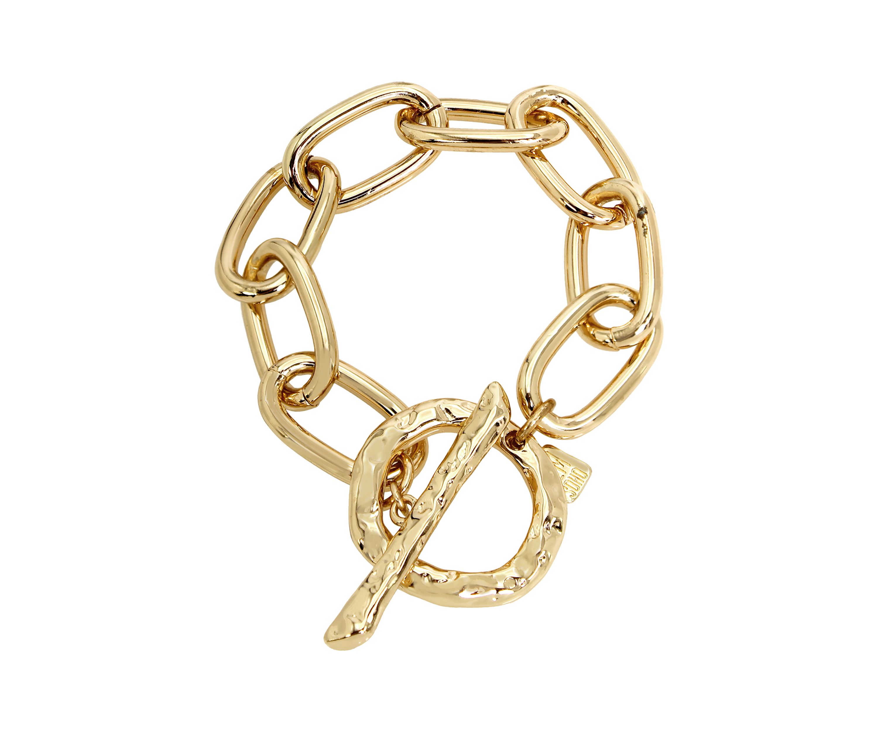 Textured Chain Link Bracelet