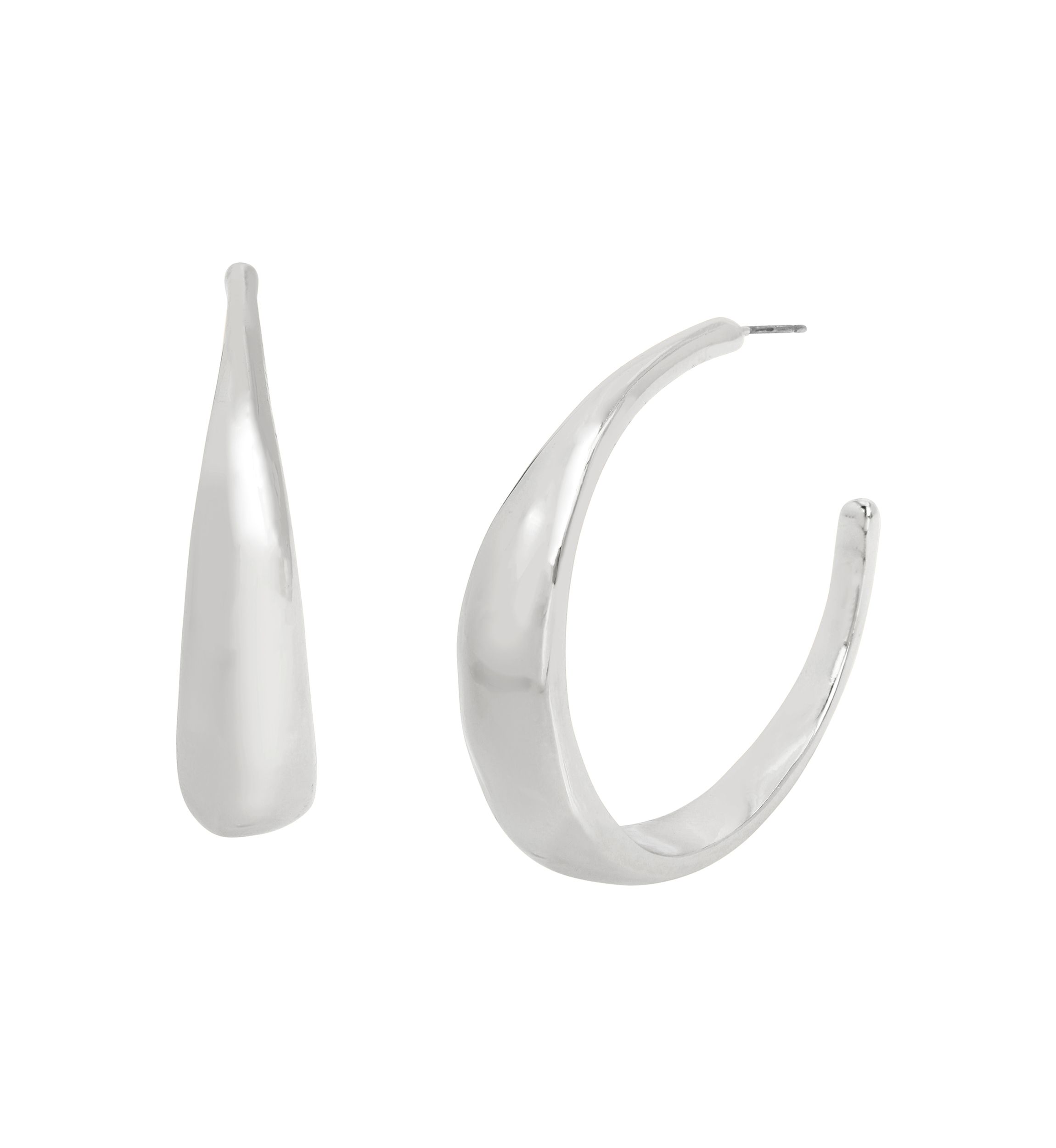Textured Hoop Earrings