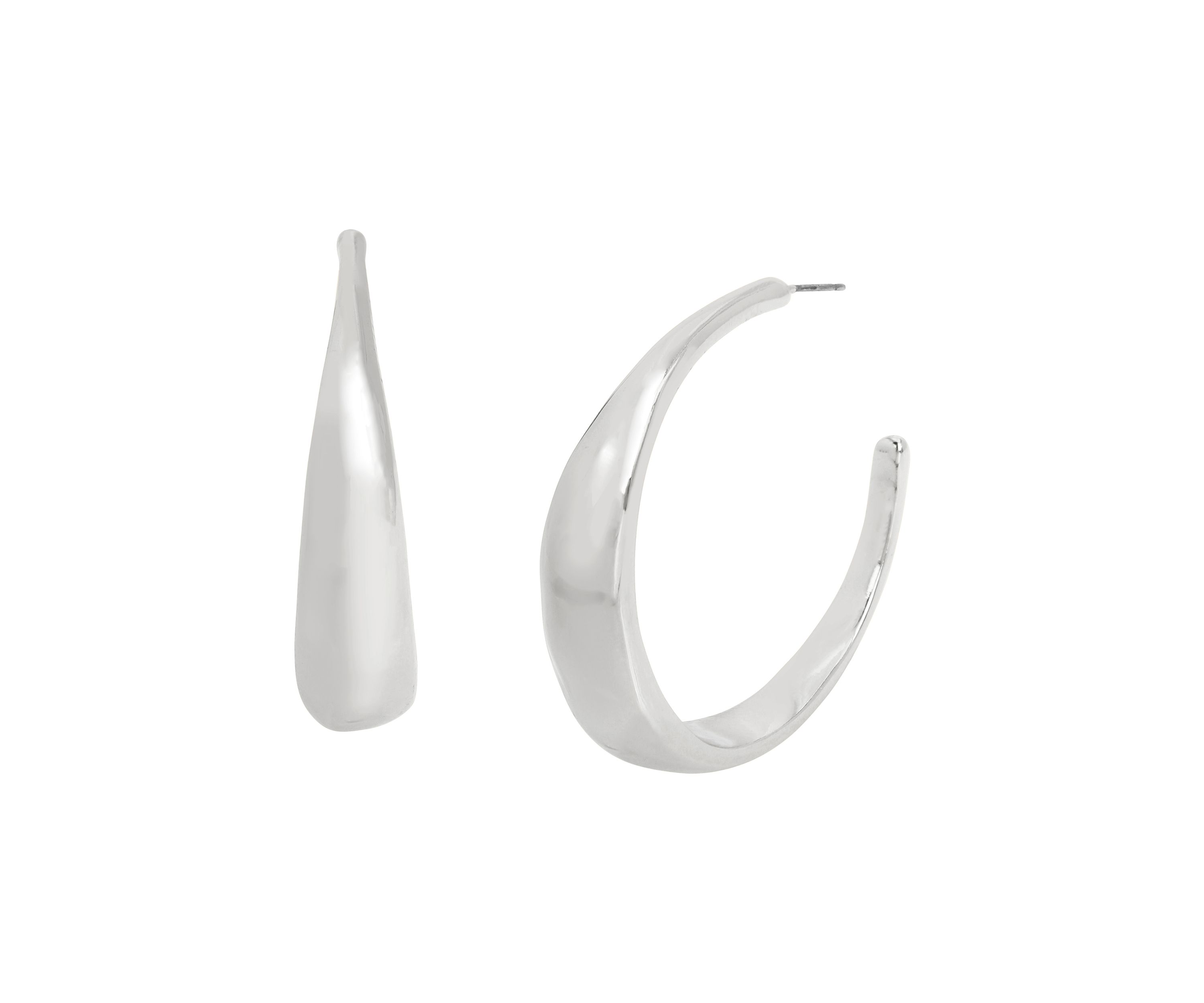 Textured Hoop Earrings