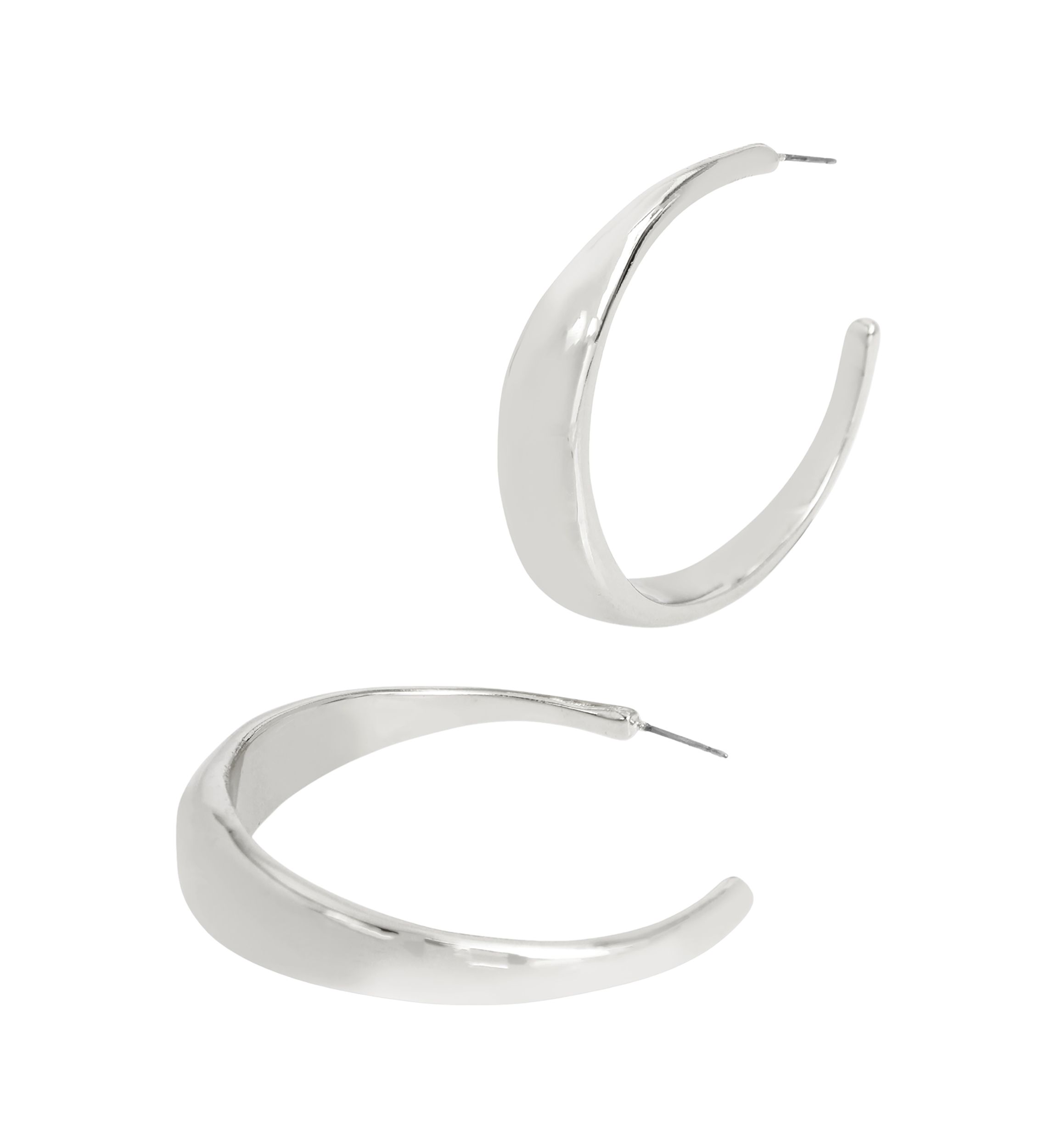 Textured Hoop Earrings