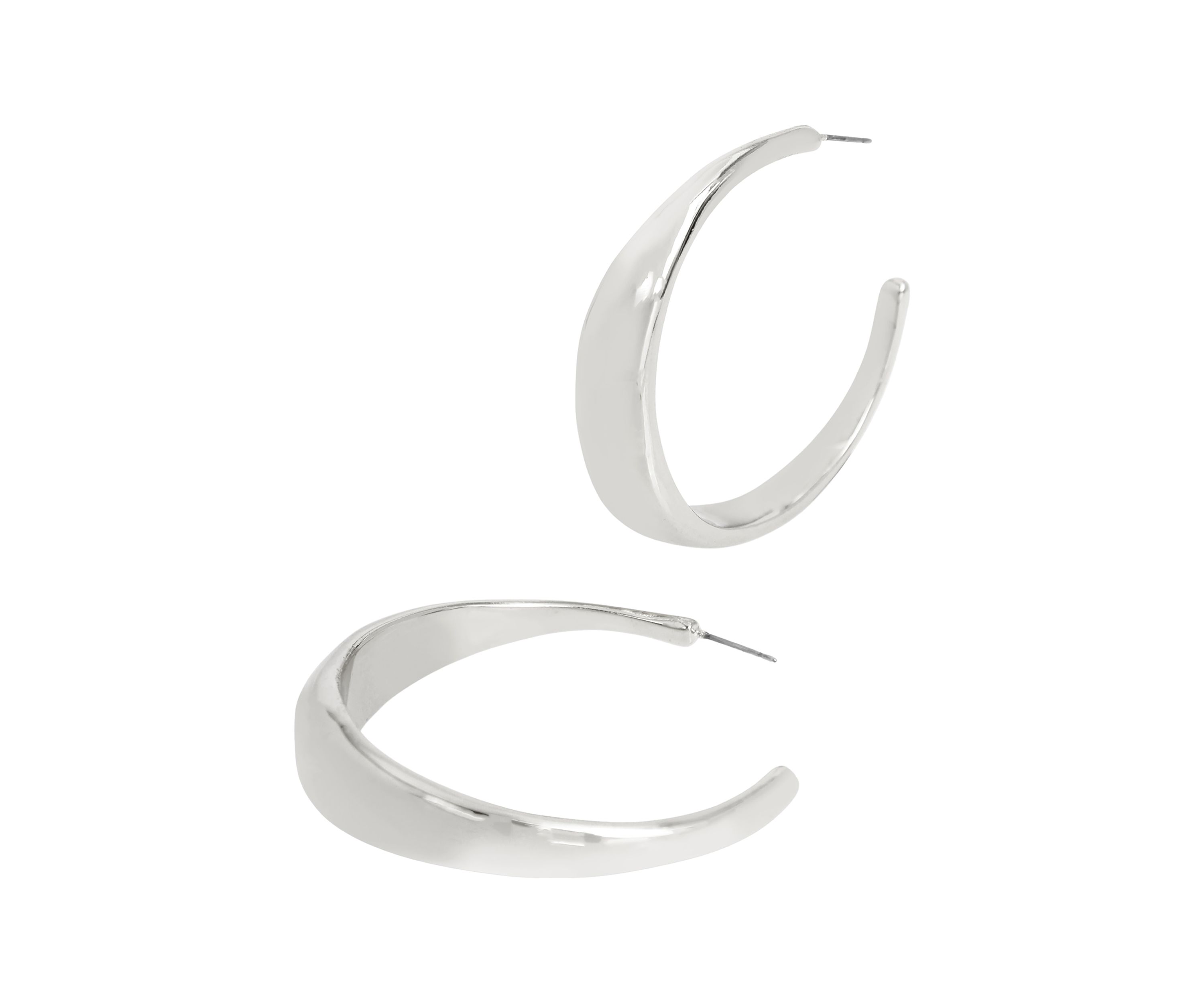 Textured Hoop Earrings