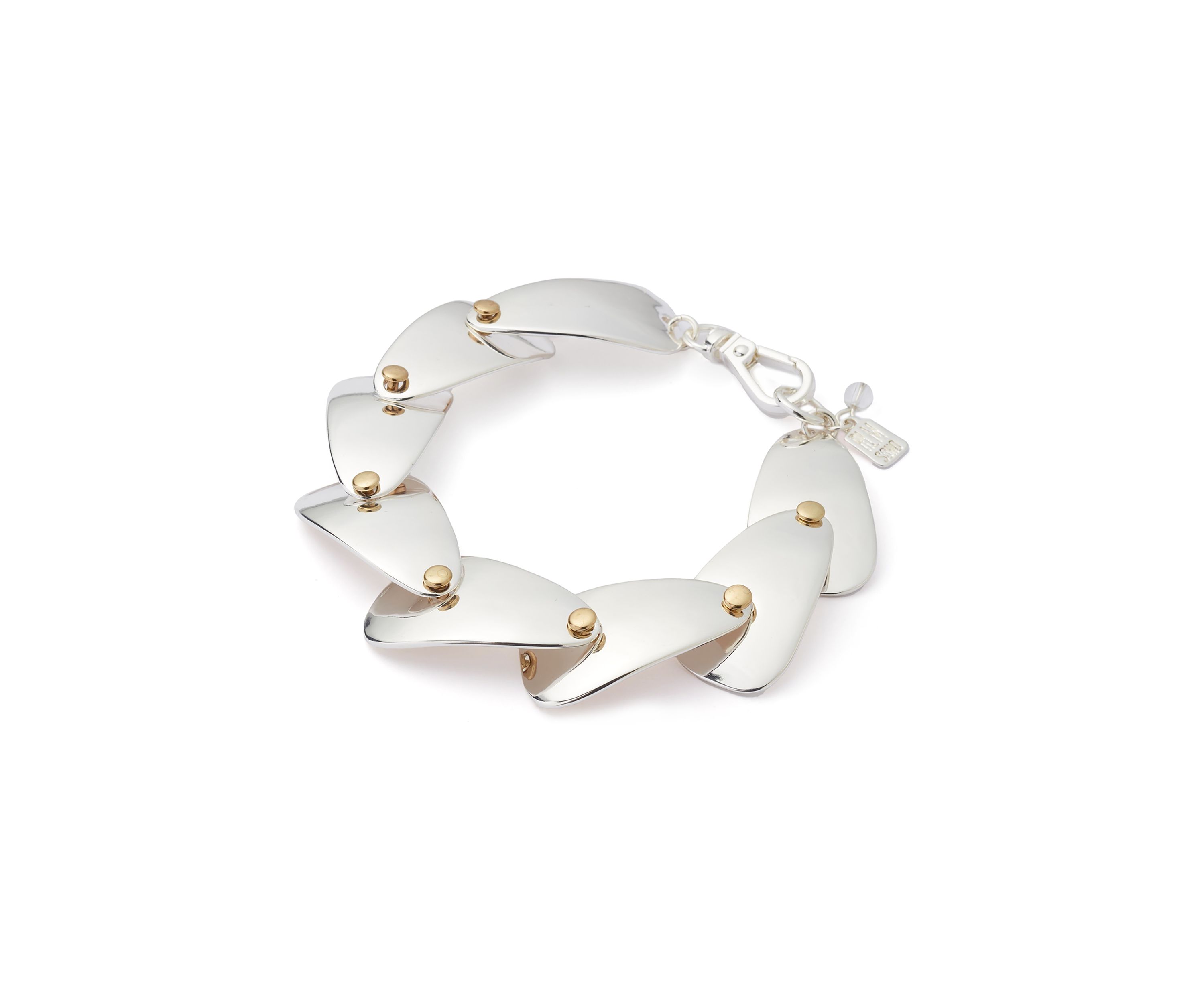 Leaf Layered Link Bracelet