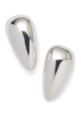 Robert Lee Morris Soho Leaf Stud Earrings