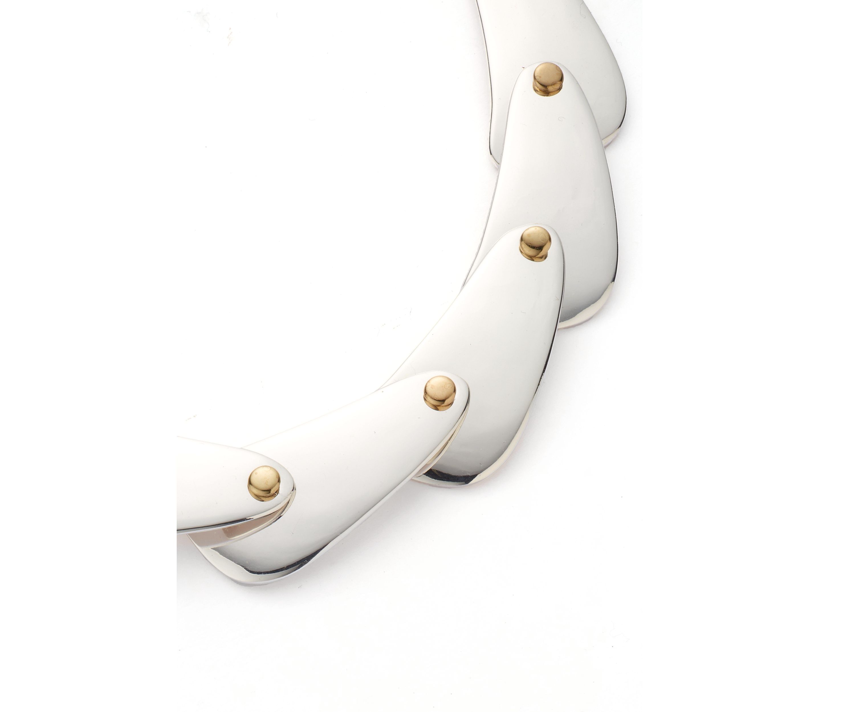 Leaf Layered Bib Frontal Necklace