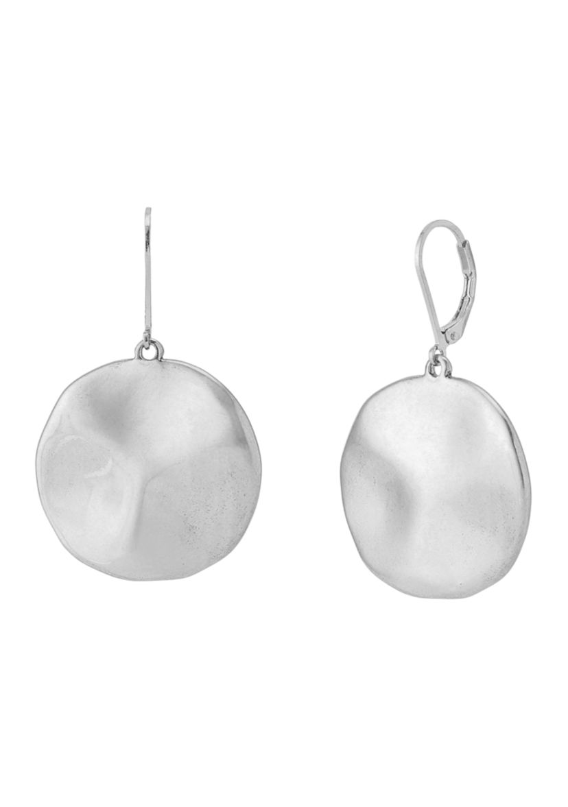 Heirloom Charms Disc Drop Earrings