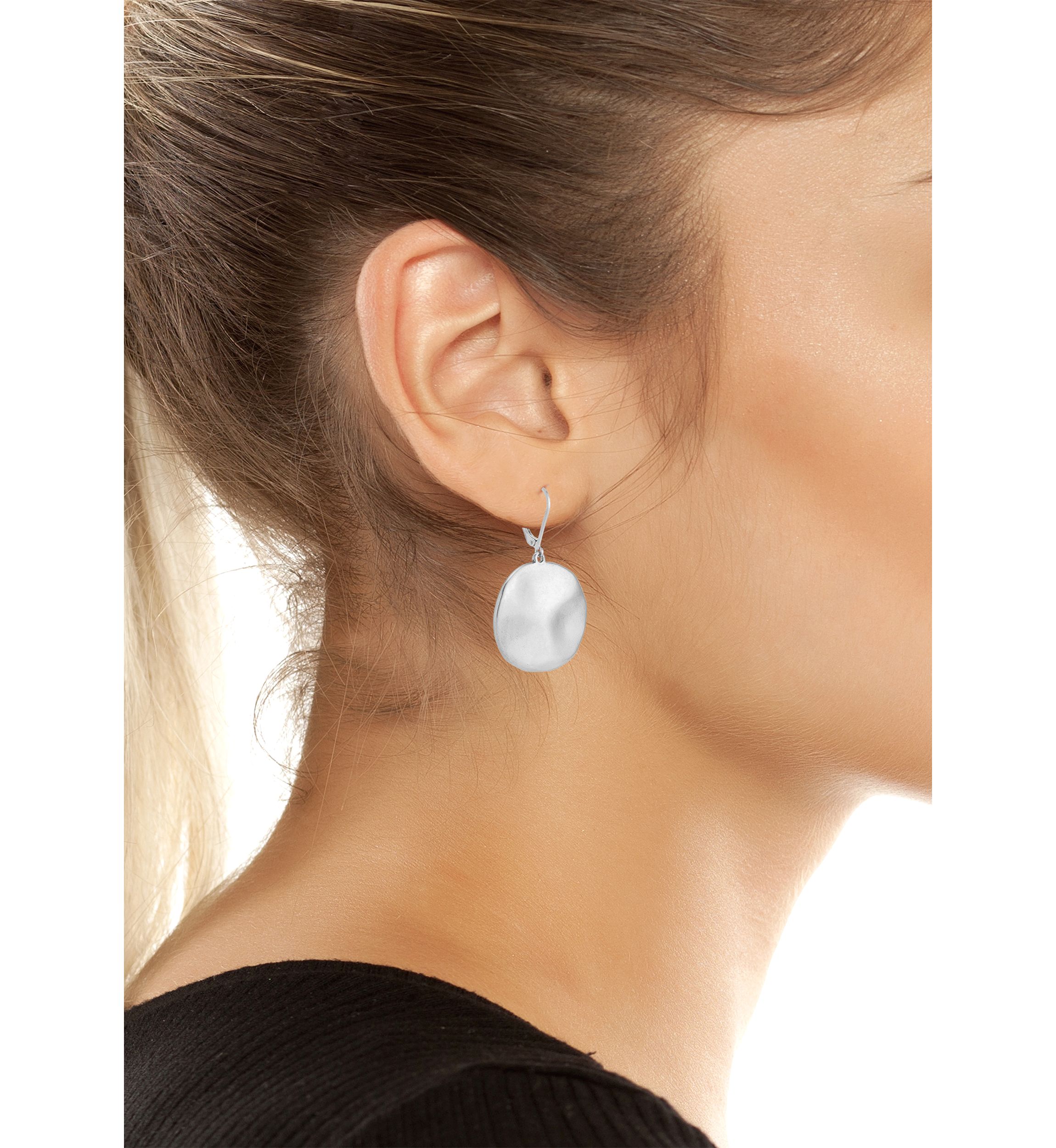 Heirloom Charms Disc Drop Earrings
