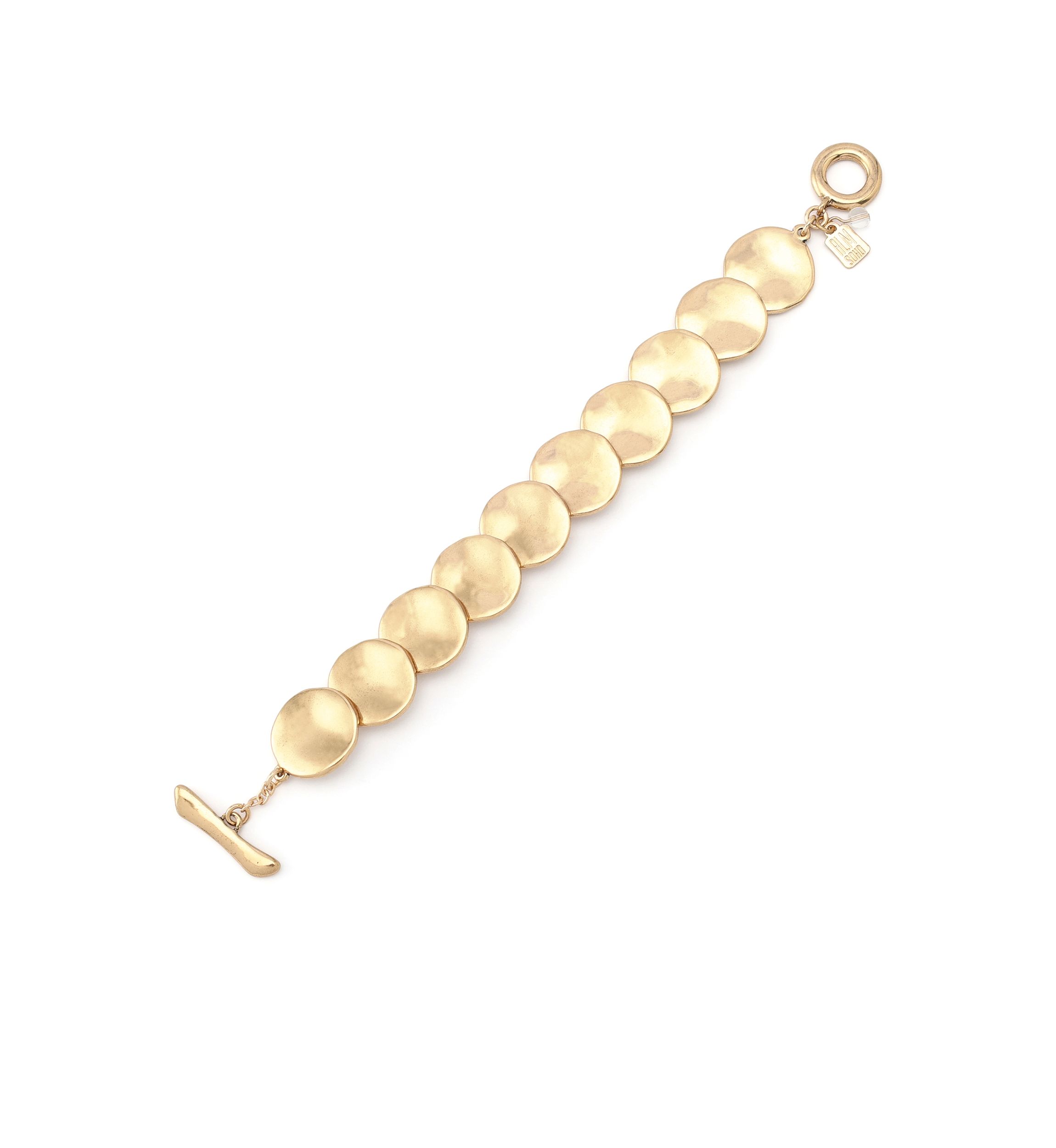 Heirloom Charms Disc Bracelet