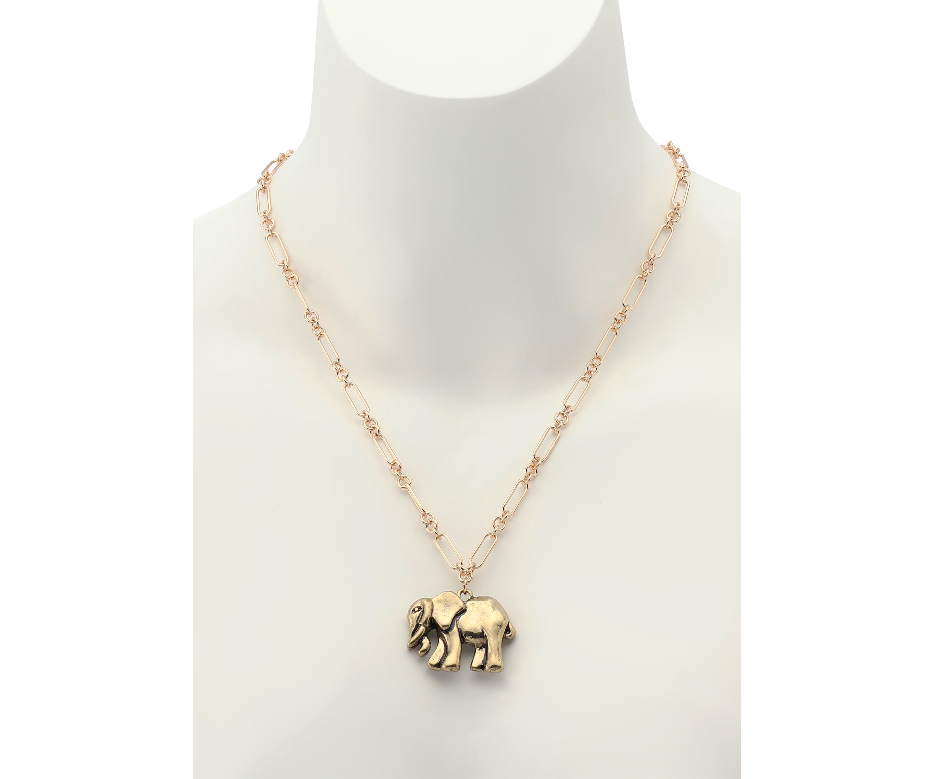 Elephant Pendant Necklace