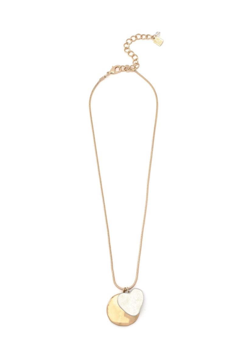 Heirloom Charms Mixed Coin Pendant Necklace