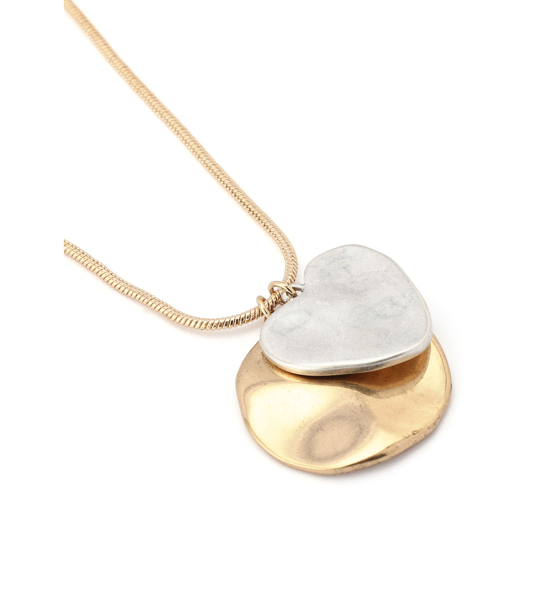 Heirloom Charms Mixed Coin Pendant Necklace