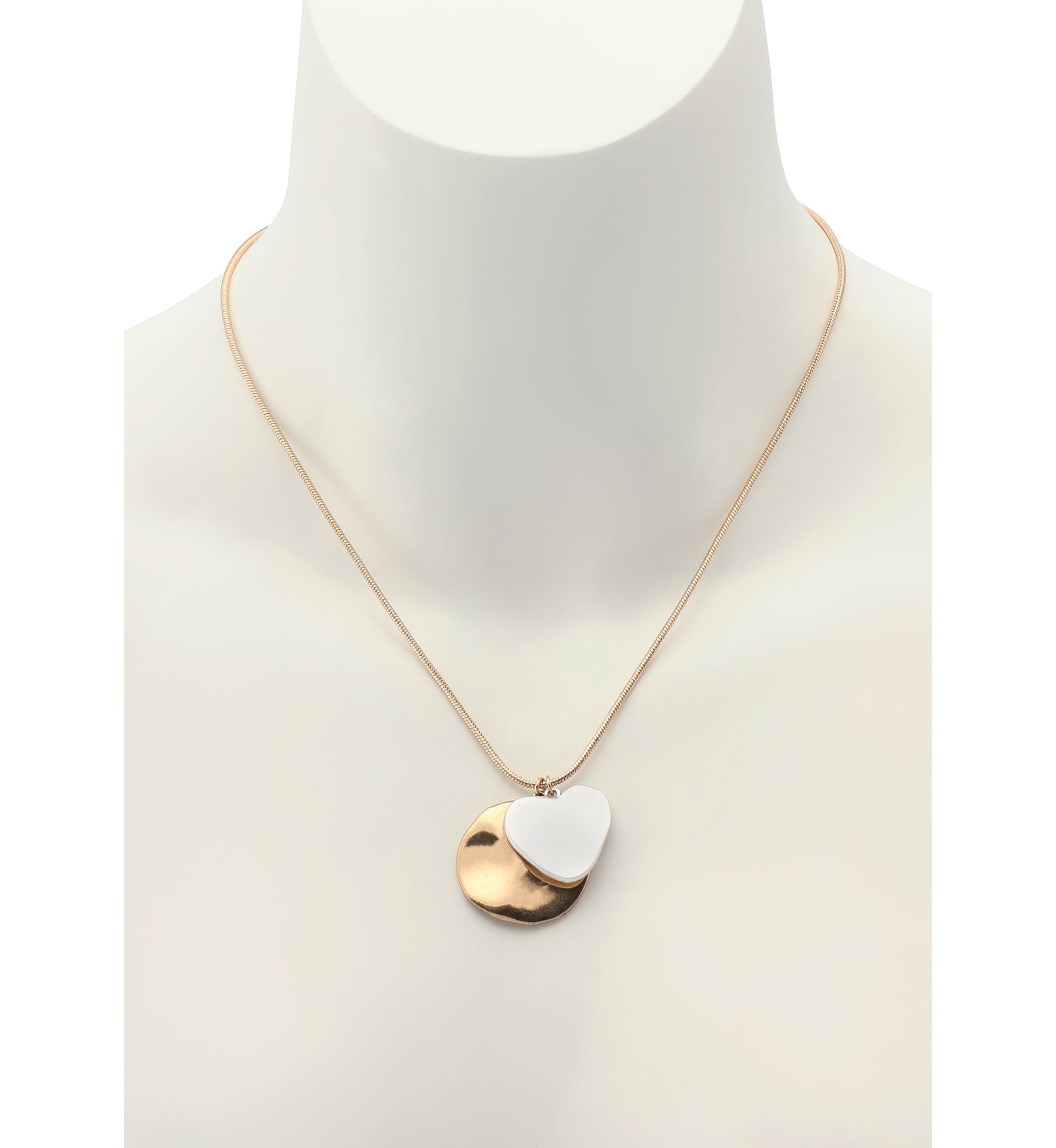 Heirloom Charms Mixed Coin Pendant Necklace