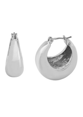 Robert Lee Morris Soho Chubby Huggie Earrings