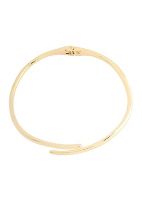 Robert Lee Morris Soho Fluid Bypass Round Collar Necklace