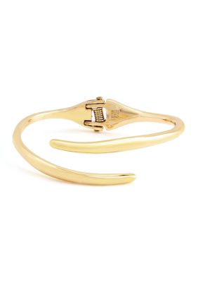 Robert Lee Morris Soho Fluid Bypass Round Bangle Bracelet