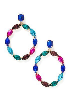 evie  emma Colorful Stone Earrings