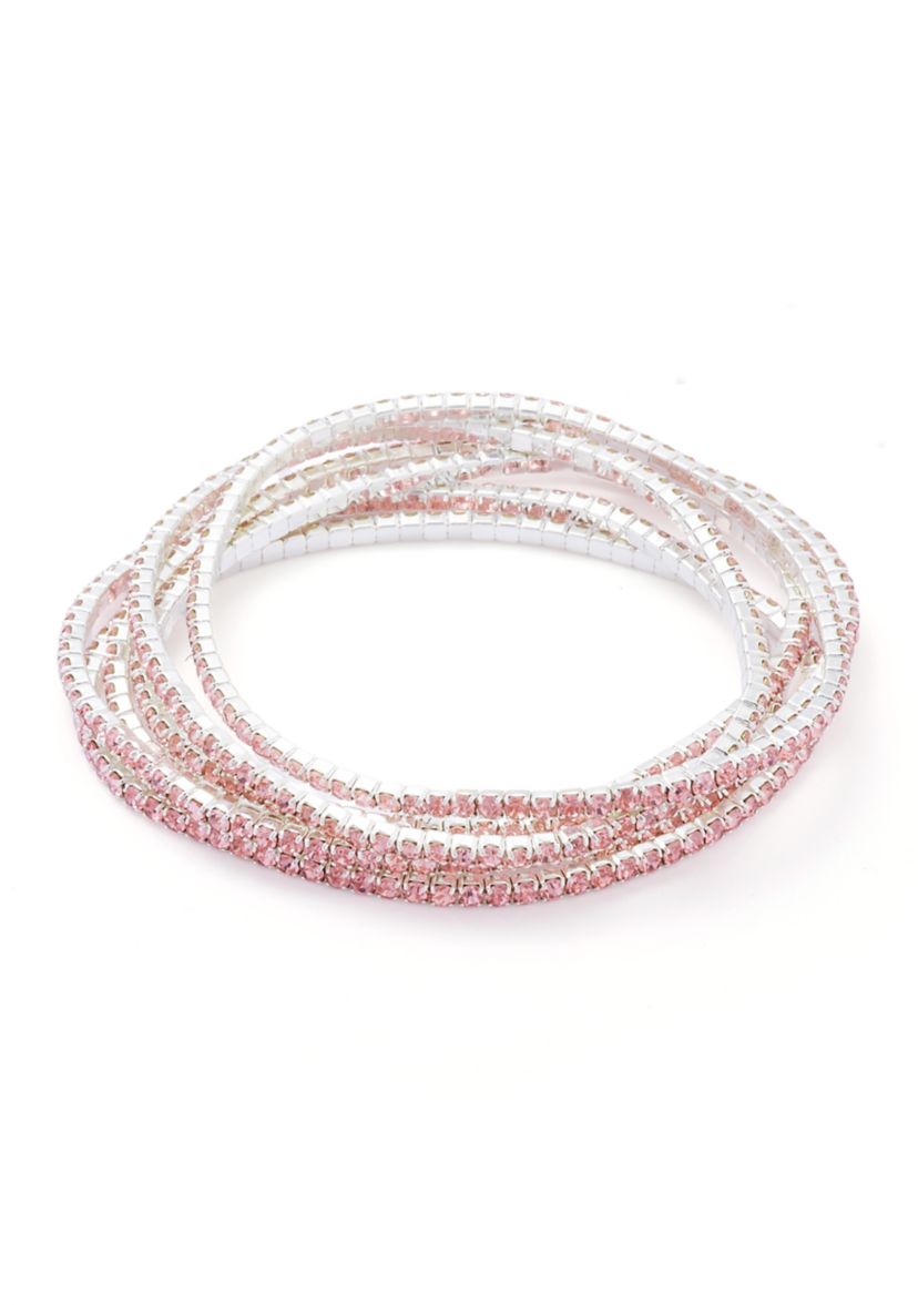 Multi Row Stretch Bracelet Set