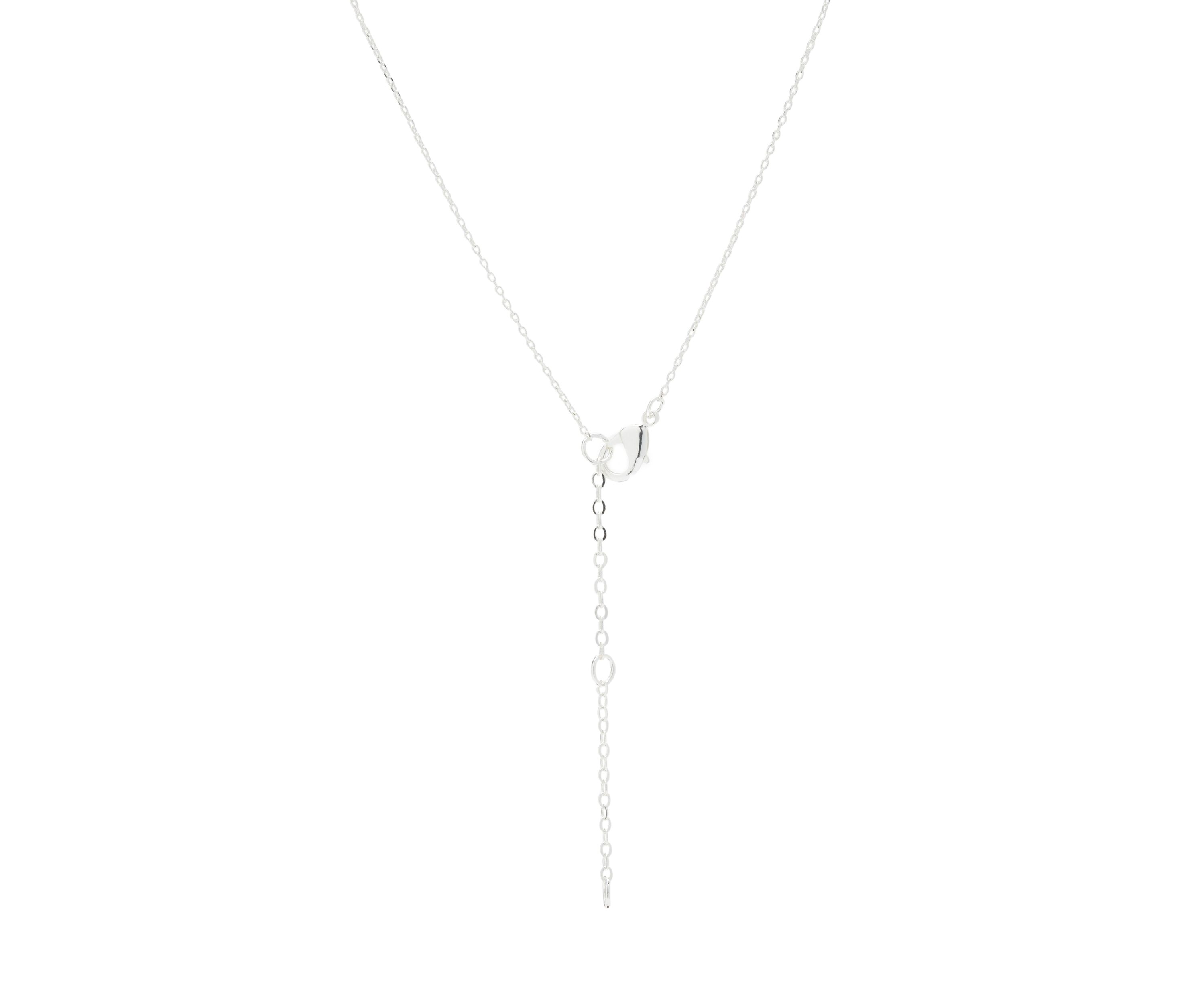 Cubic Zirconia Pink Flower Earrings and Necklace Set