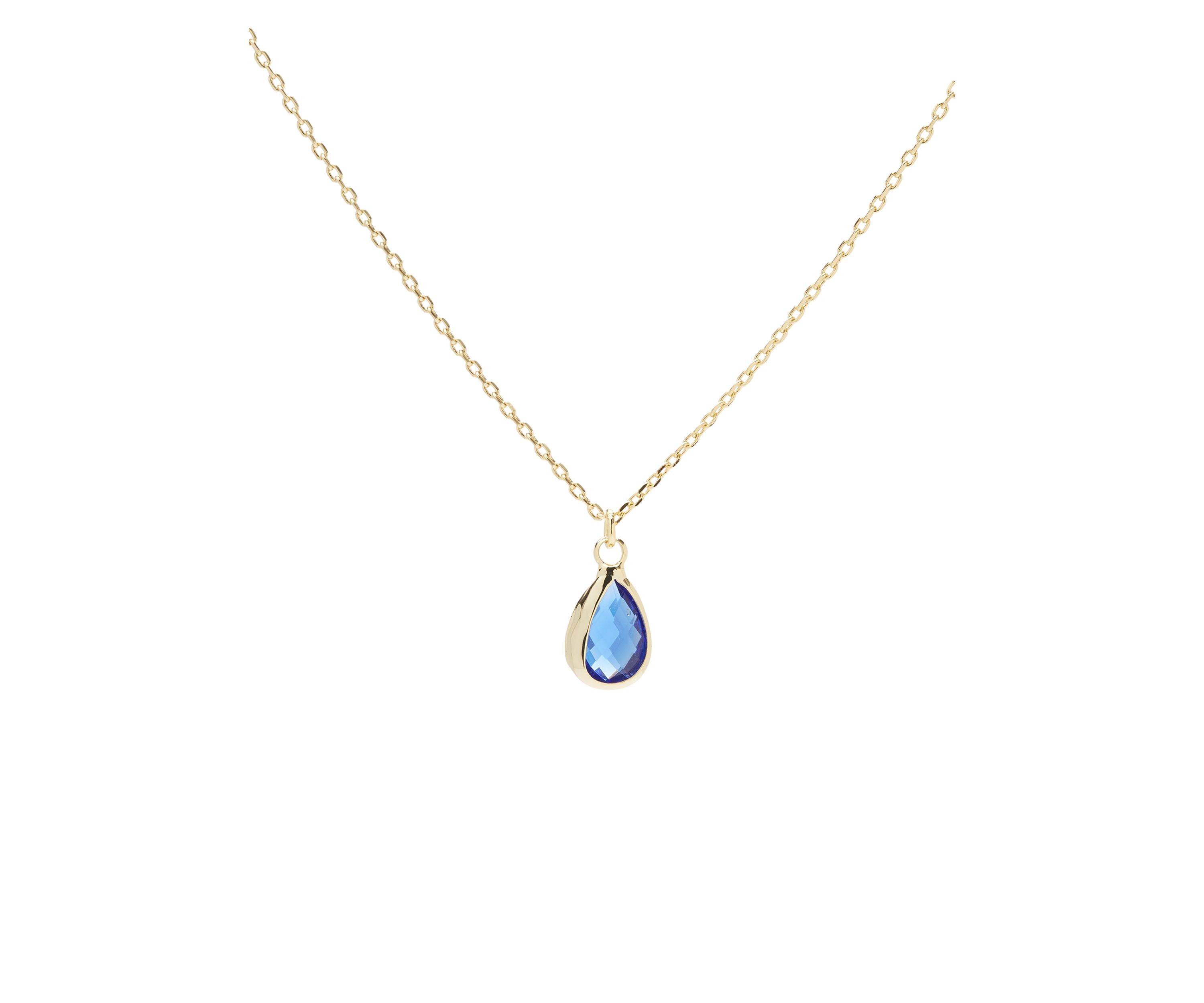 Gold Tone Zodiac Duo Pendant Necklace Set