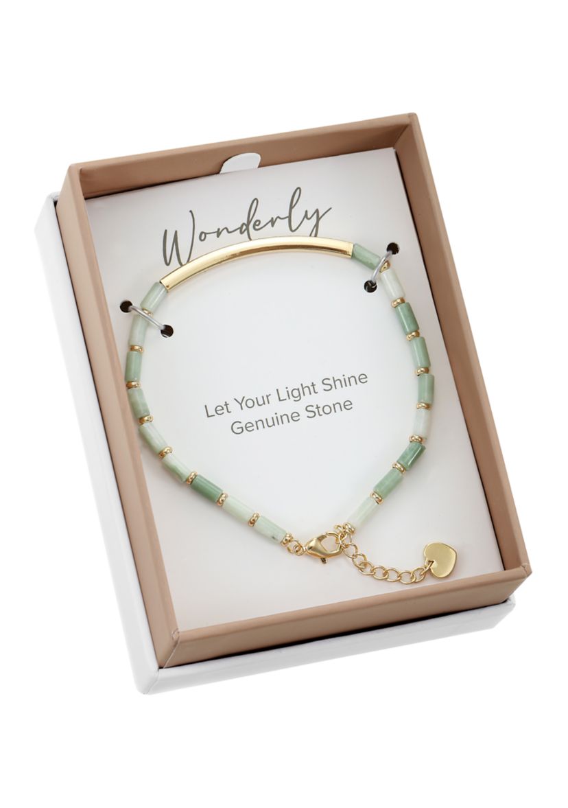 Lab Created  Semi Precious Beaded Bracelet