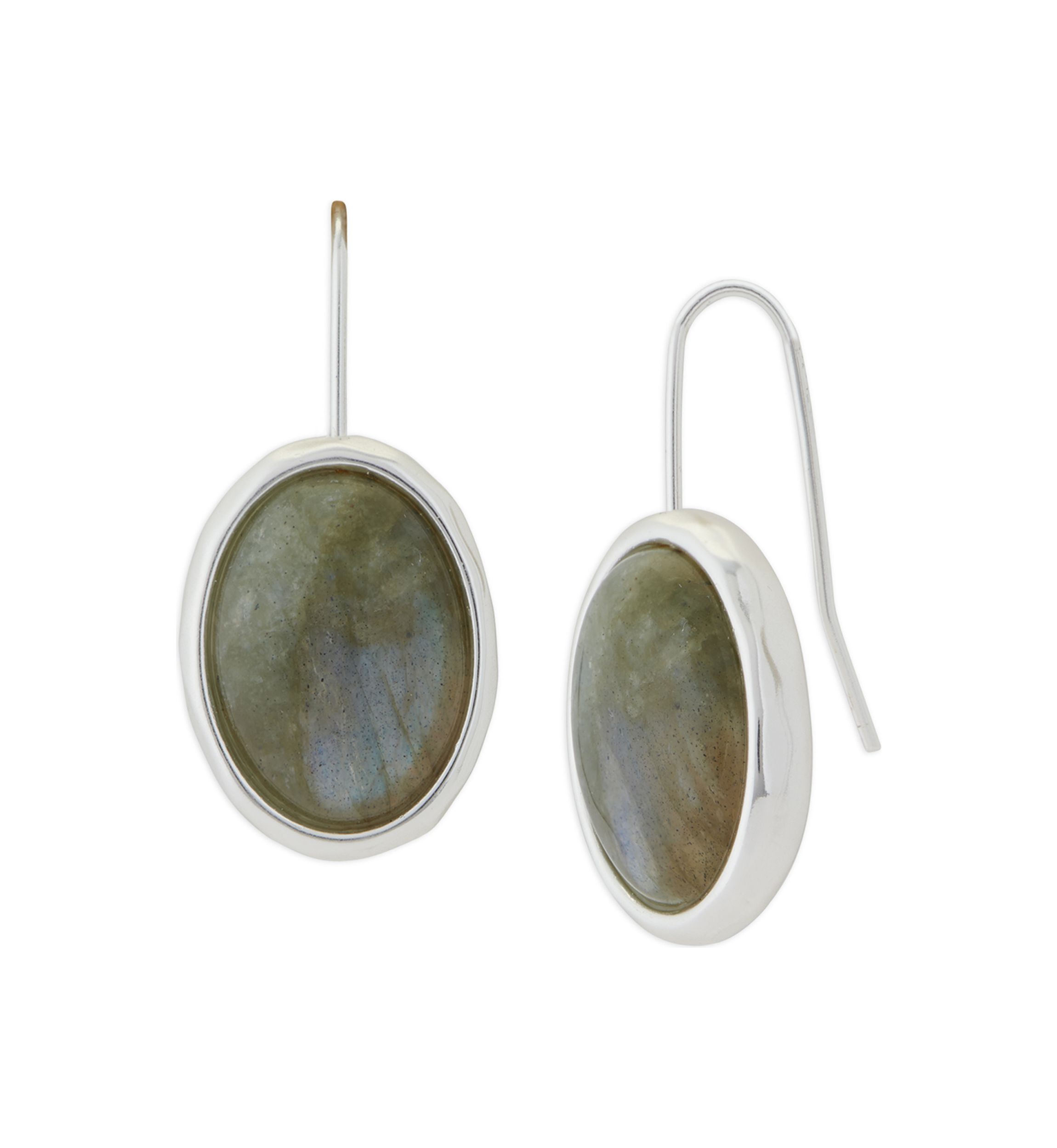 Modern Set Stone Earrings