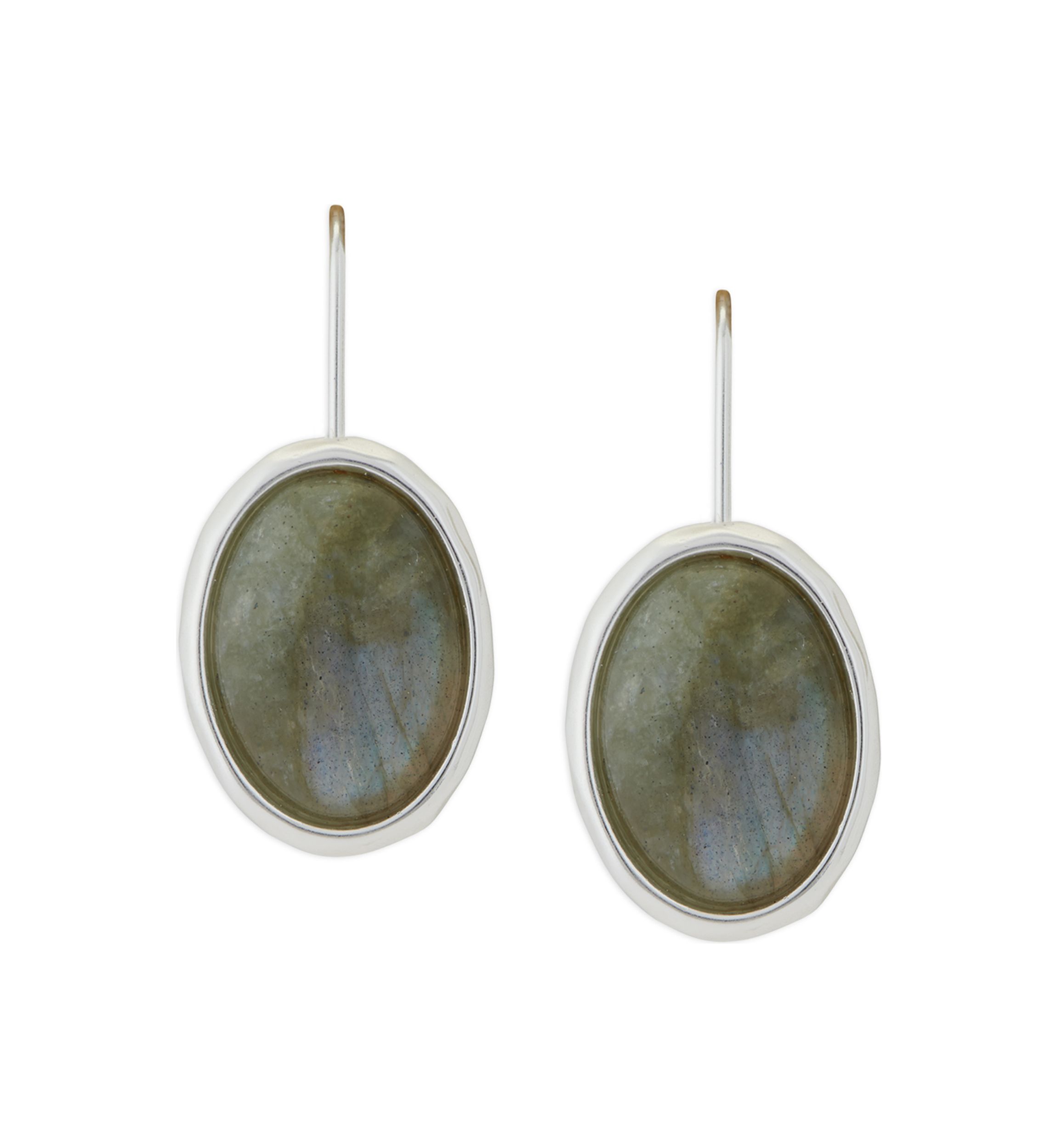 Modern Set Stone Earrings