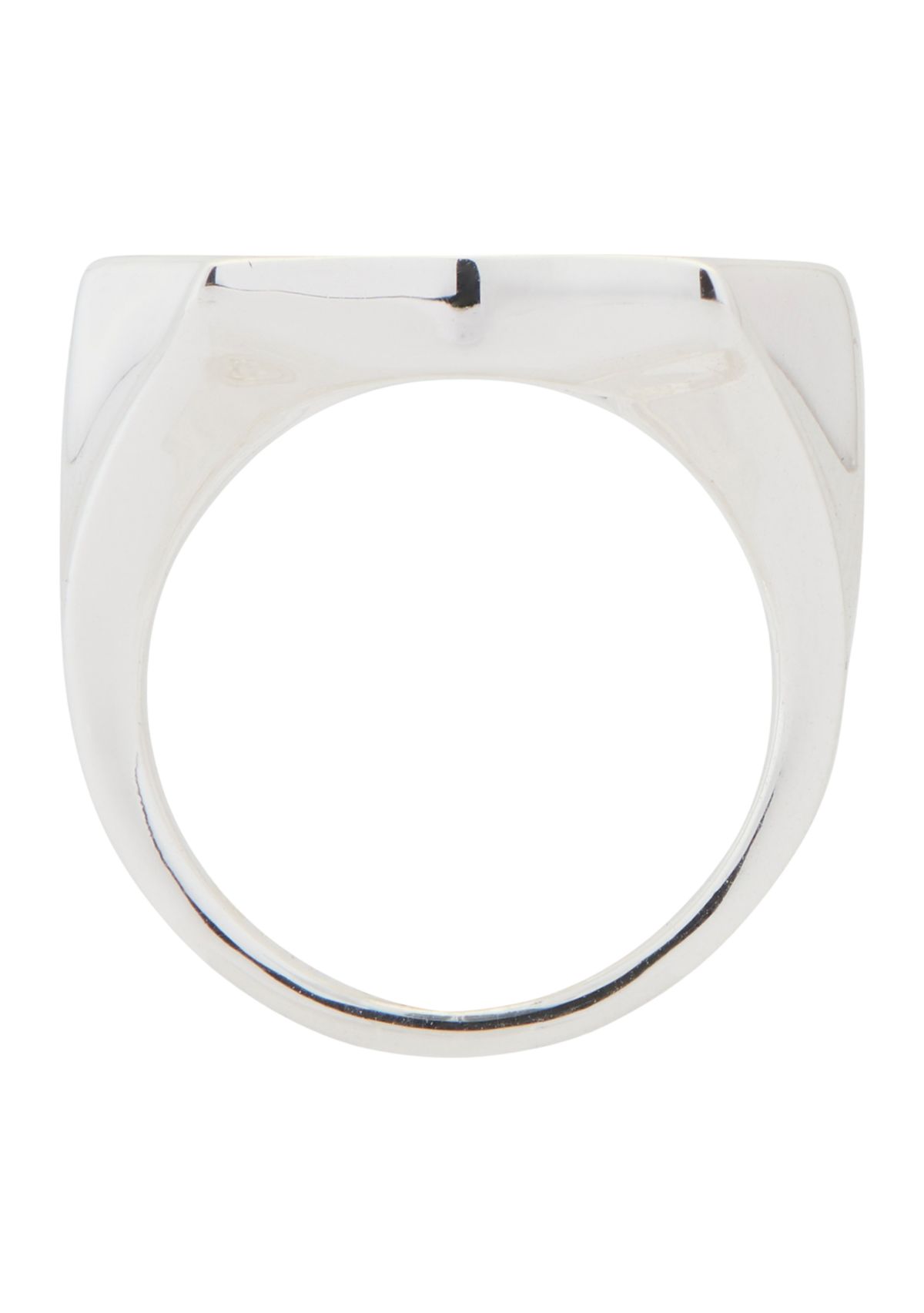 Silver Tone Open Star Ring