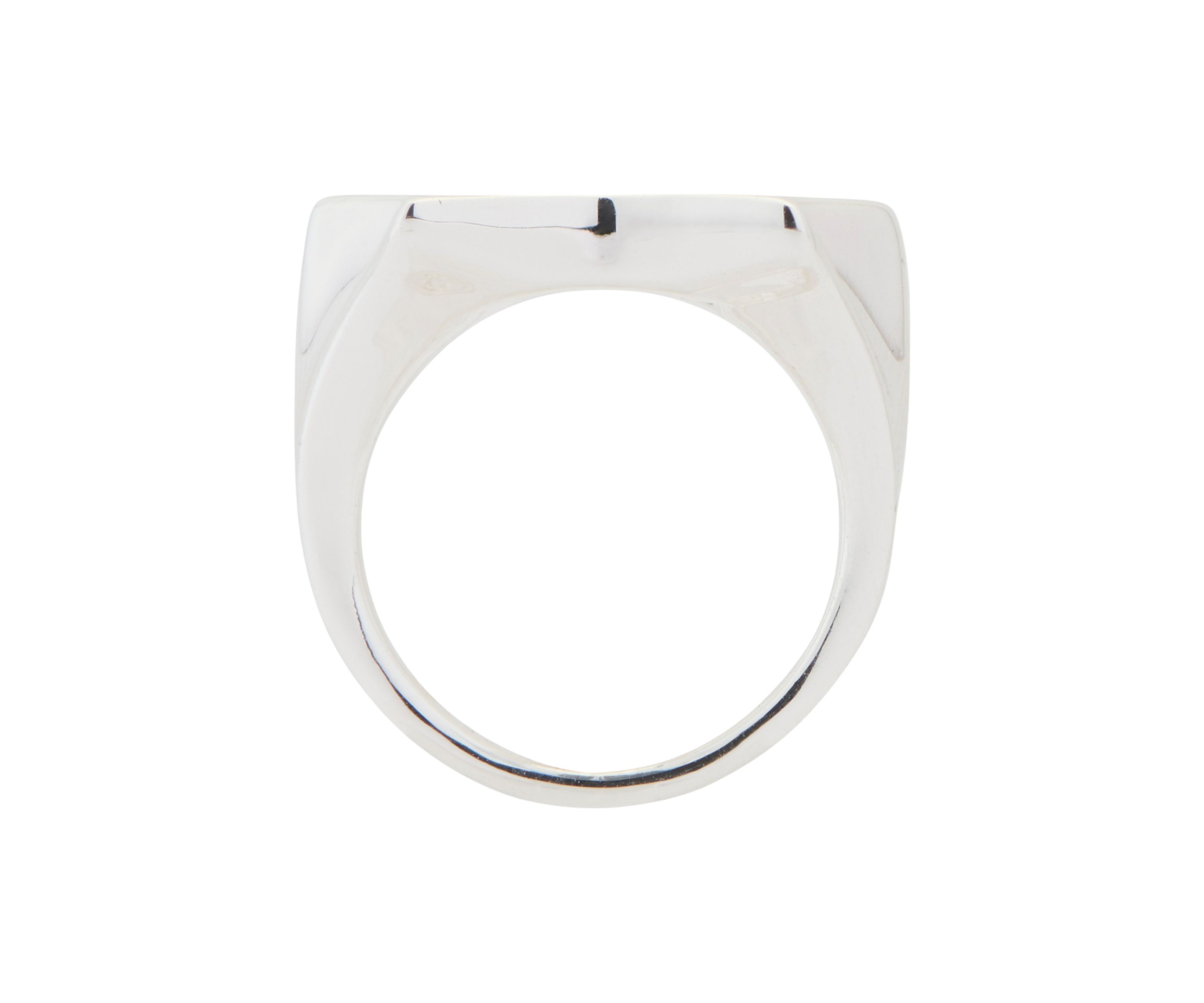 Silver Tone Open Star Ring