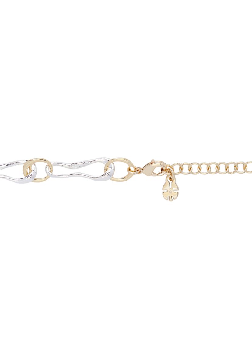 Mixed Metal Chain Necklace