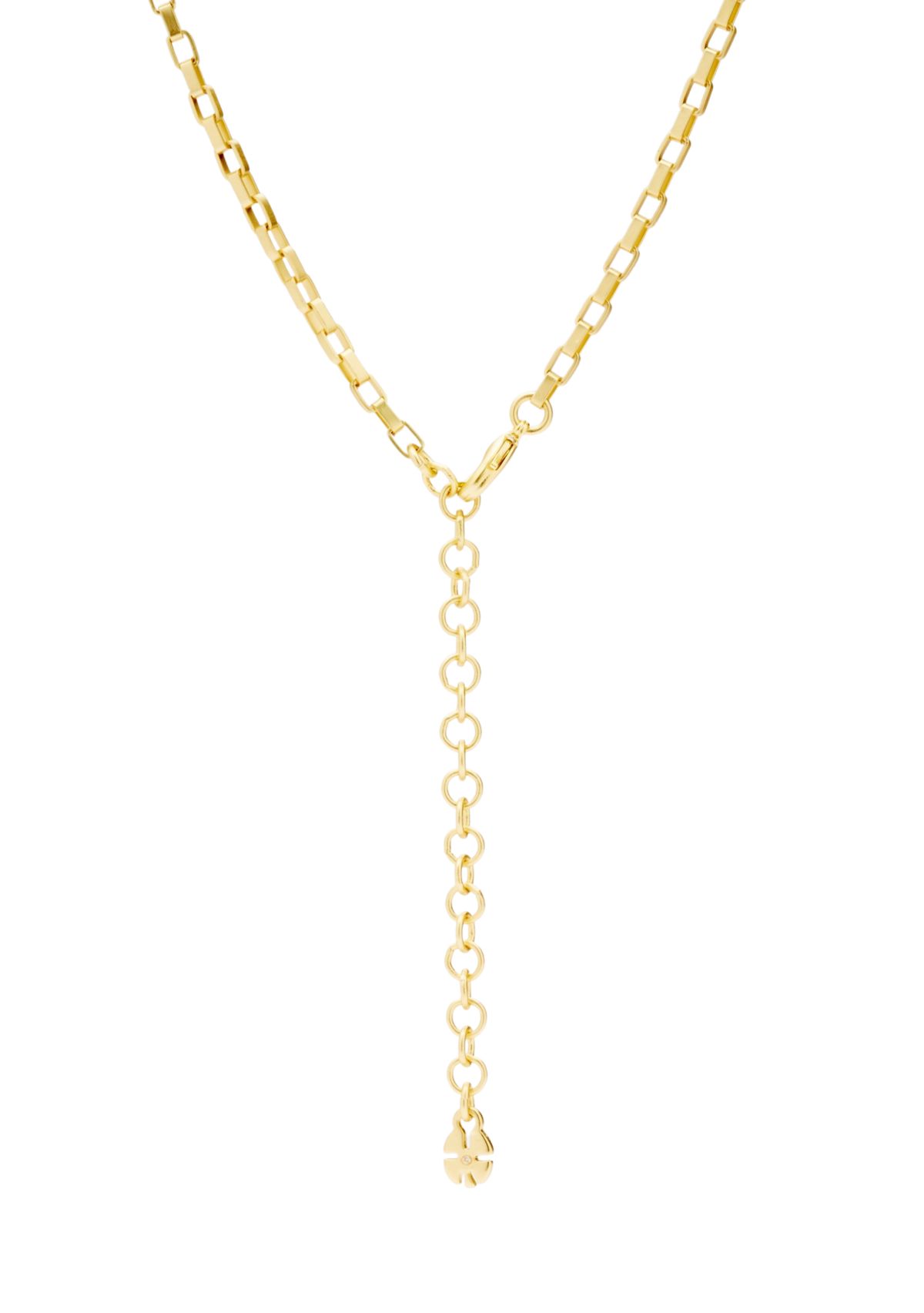 Gold Tone Tropical Shell Necklace