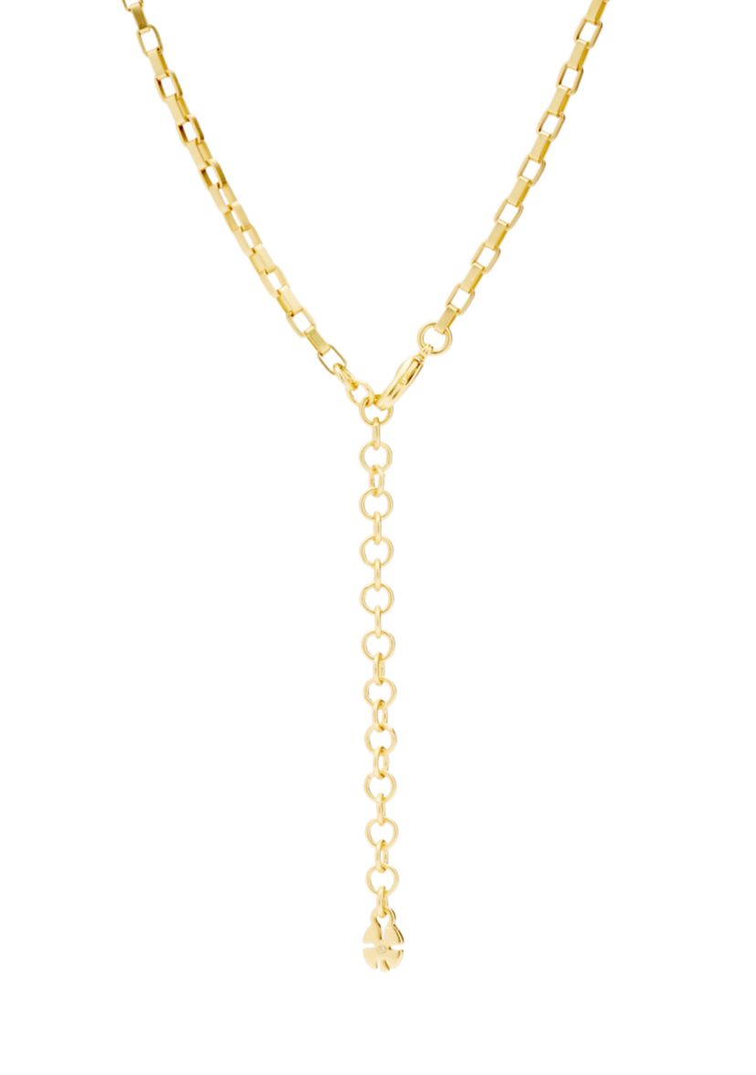 Gold Tone Tropical Shell Necklace