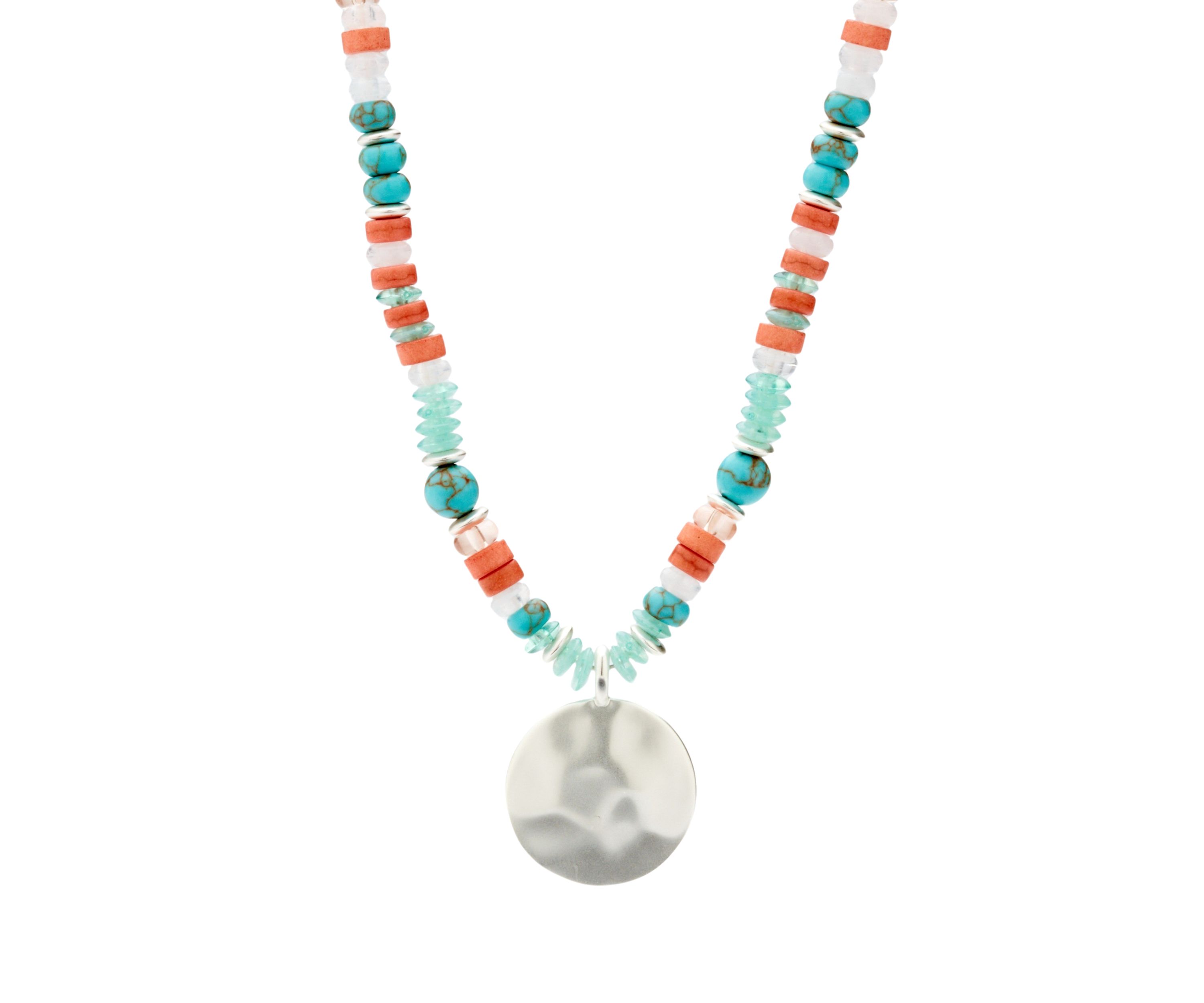 Beaded Pendant Necklace