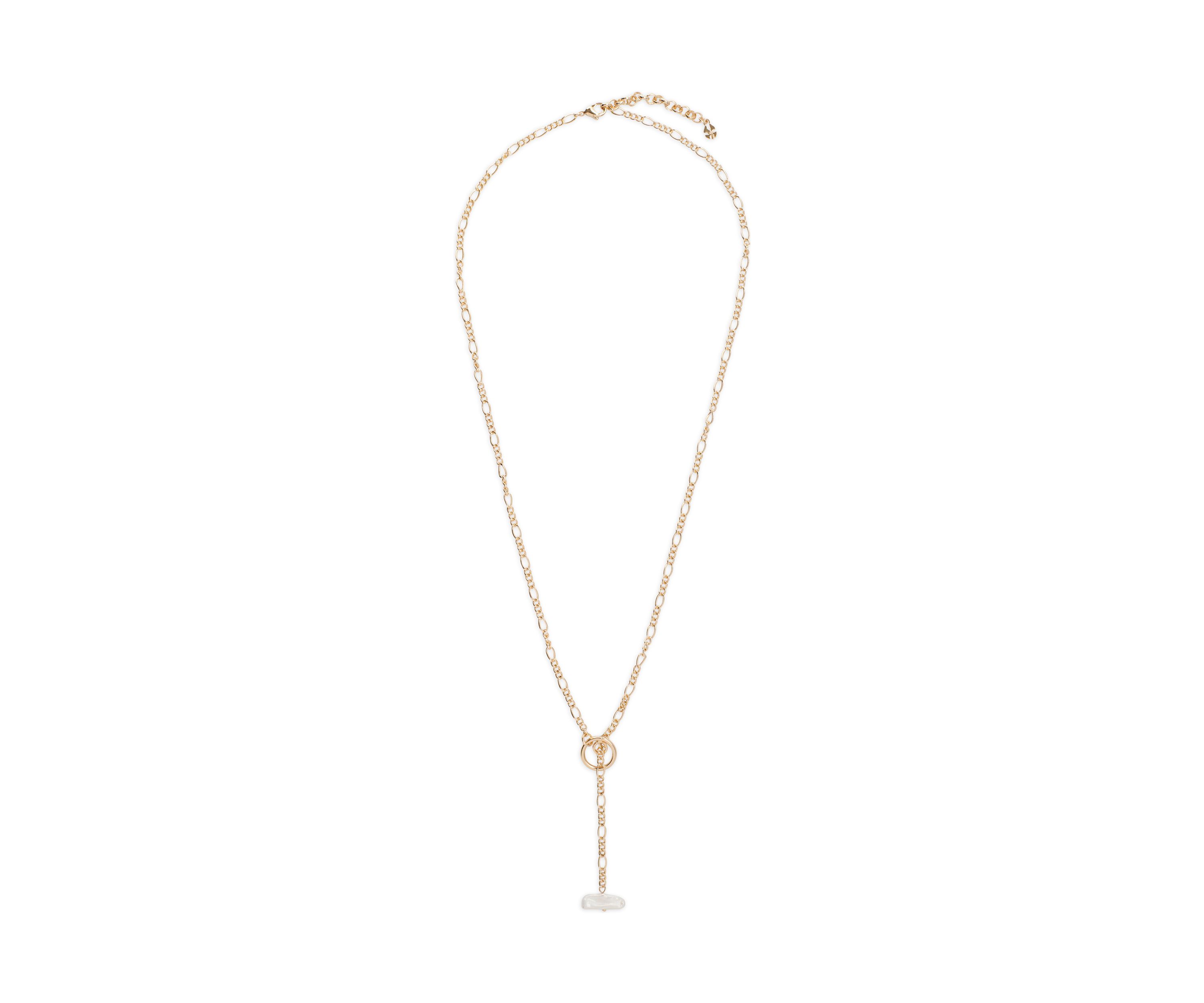 Pearl Loop Y Necklace