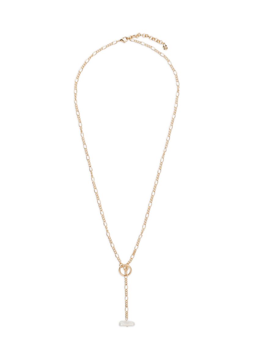 Pearl Loop Y Necklace