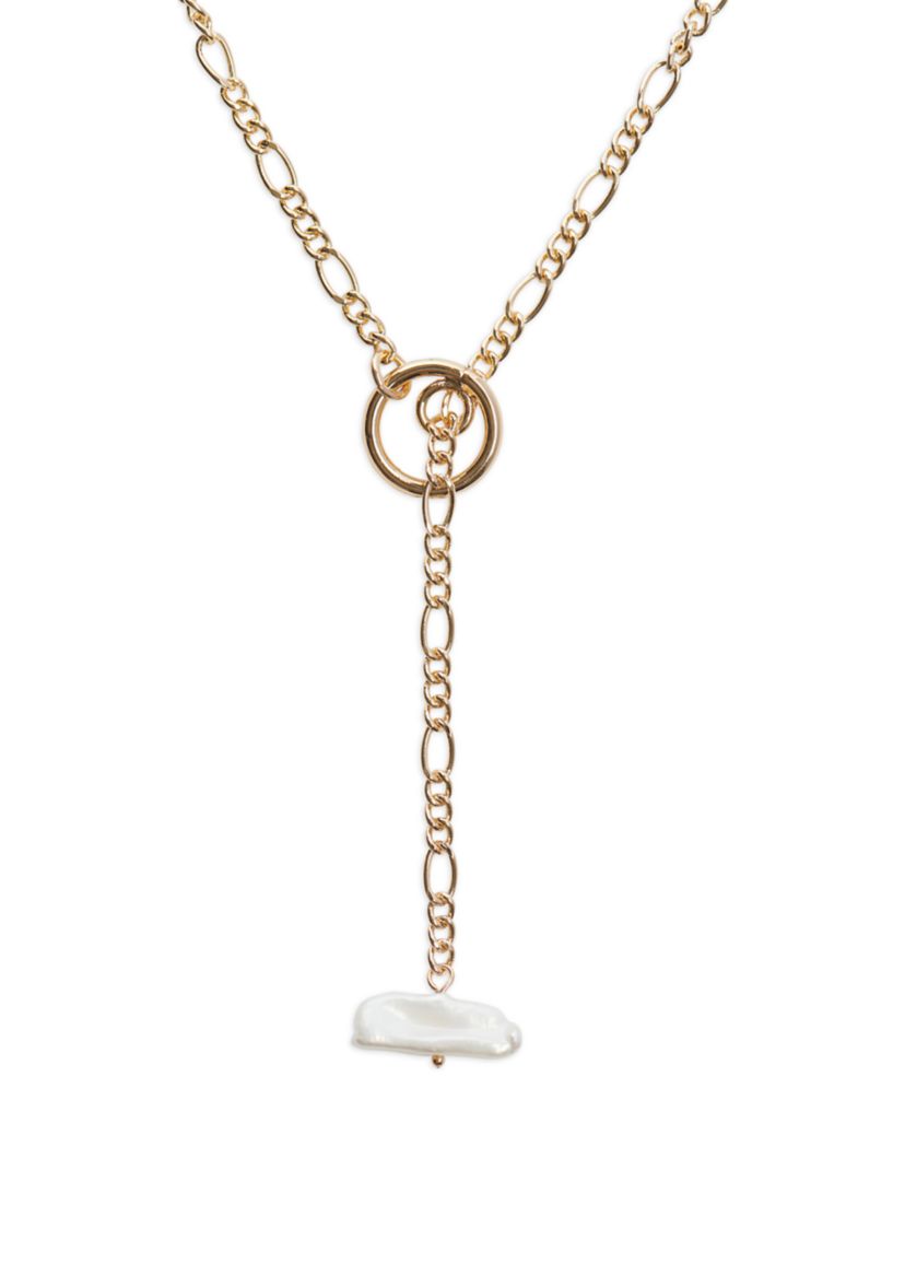 Pearl Loop Y Necklace