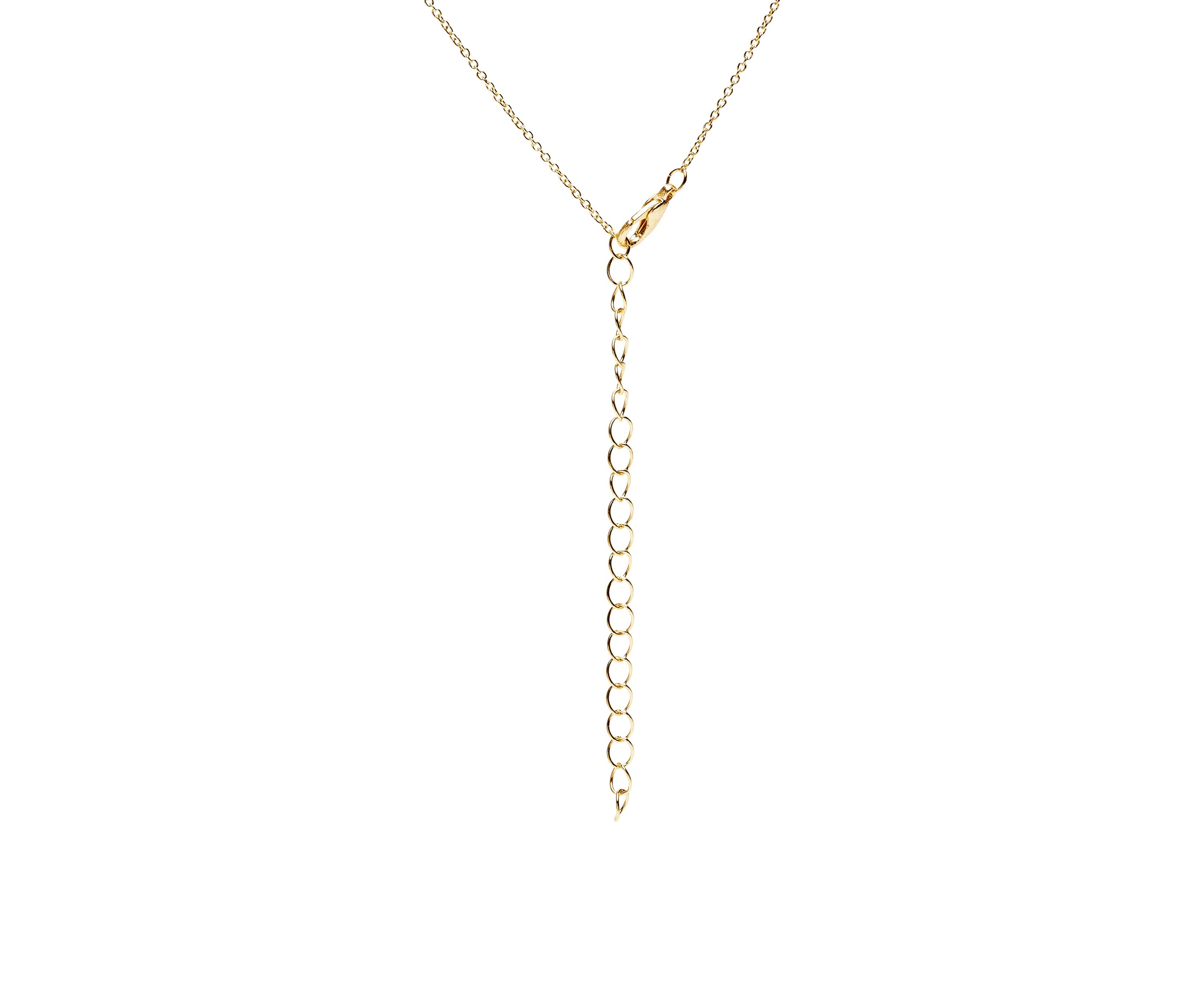 Gold Plated Heart Pendant Necklace and Earring Set
