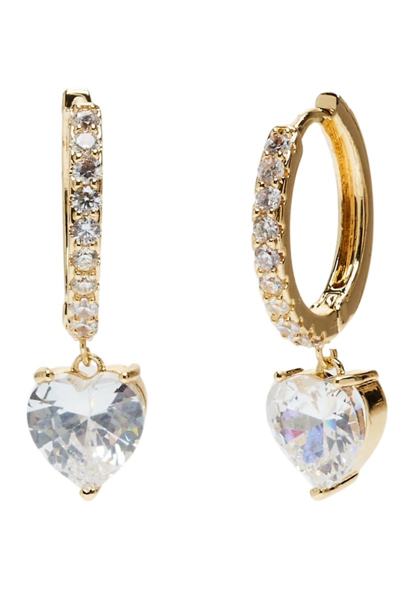 Gold Plated Hoop and Stud Earring Set