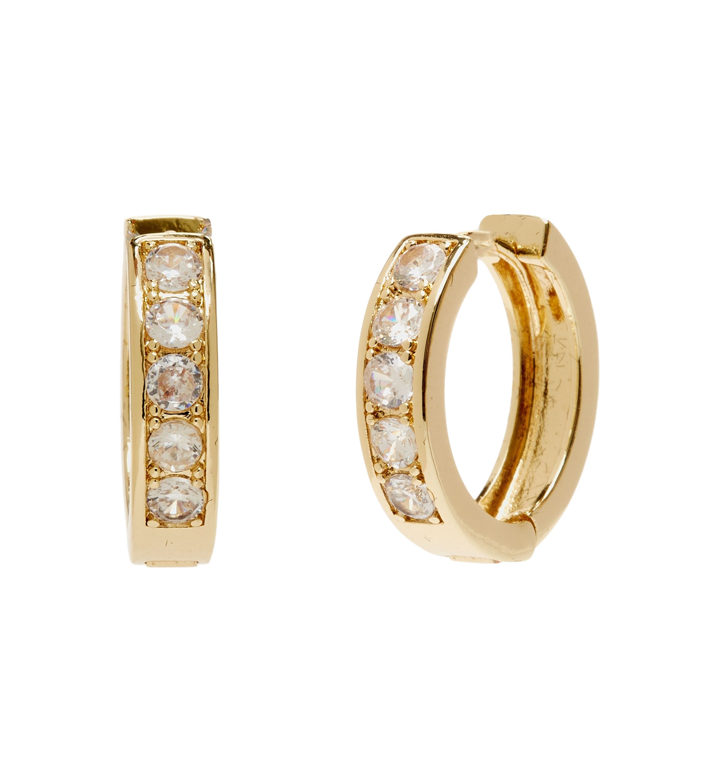 Gold Plated Drop Earring and Stud Set