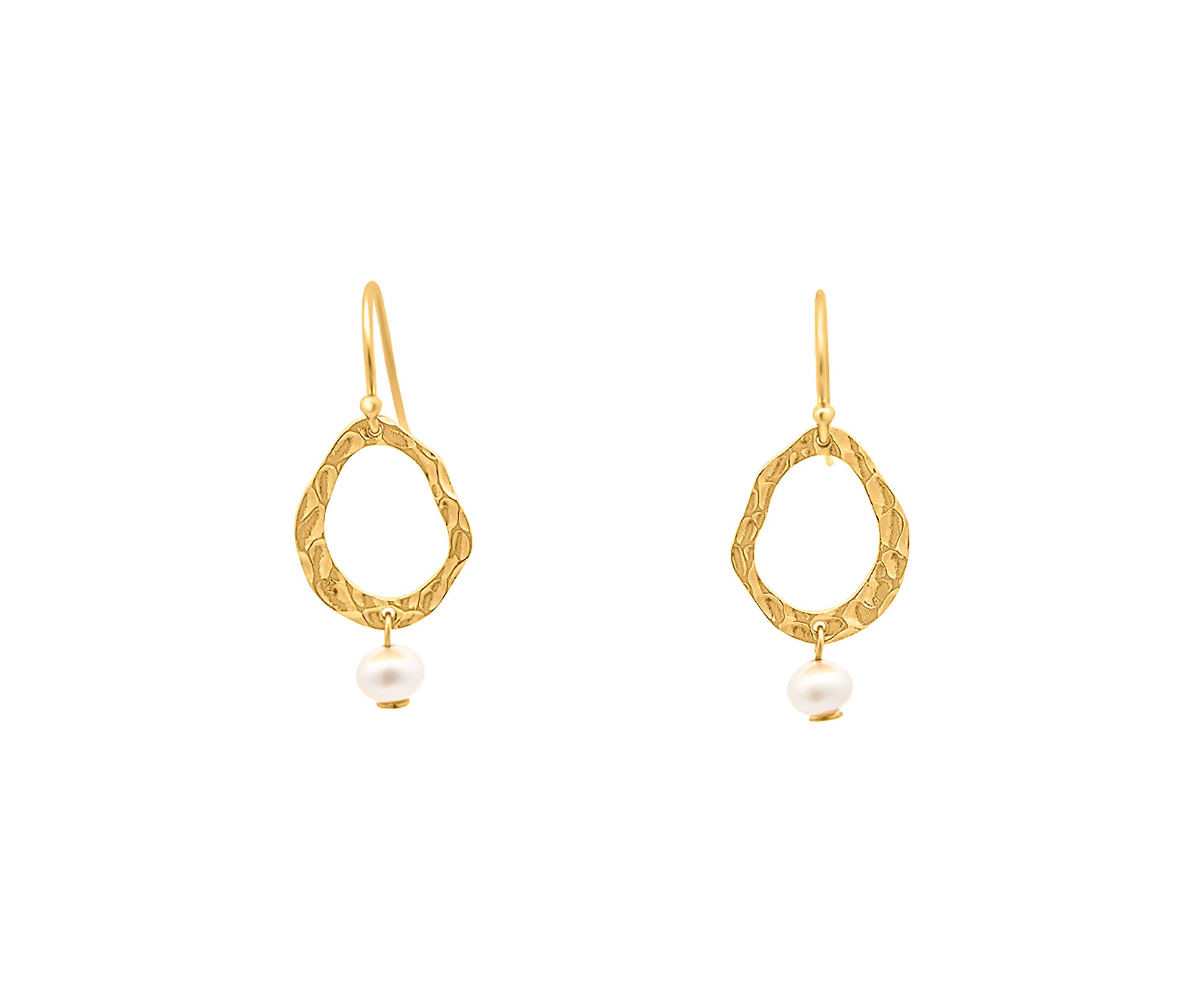 Sterling Silver Pearl Drop Earrings