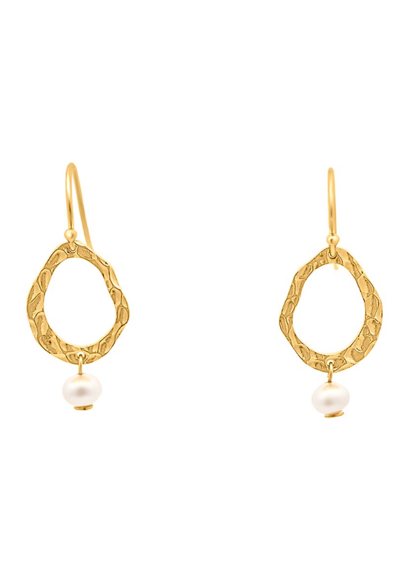 Sterling Silver Pearl Drop Earrings