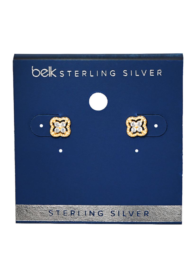 Sterling Silver Stud Earrings