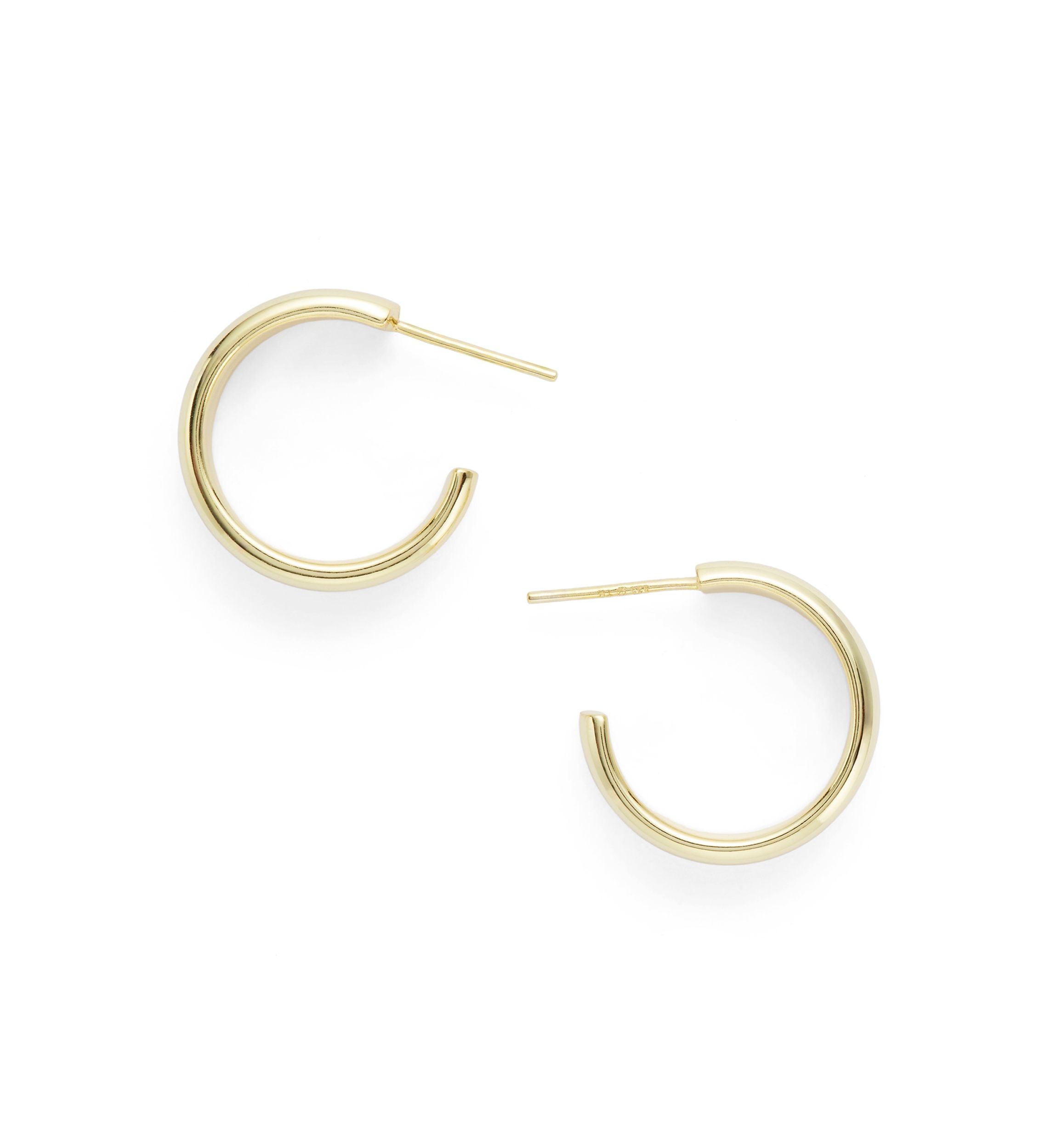 Sterling Silver Double Hoop Earrings