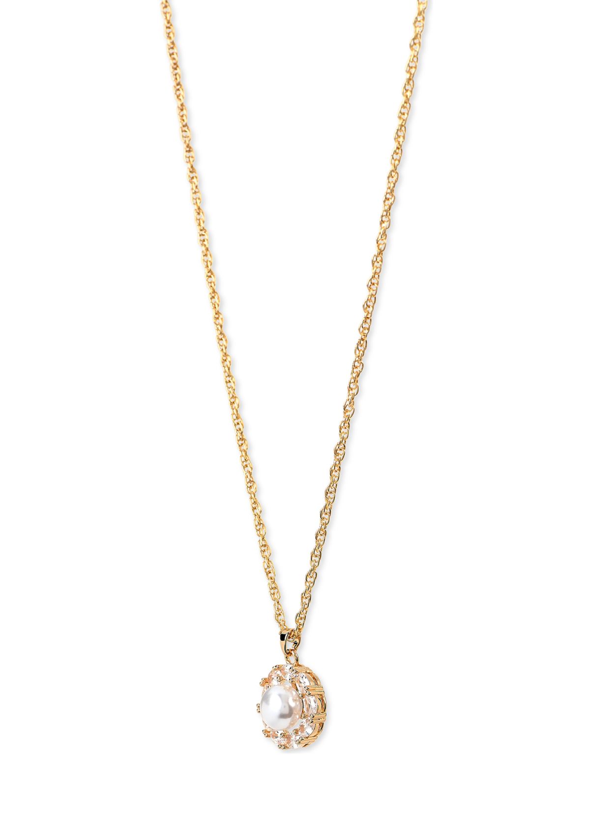 Lab Grown Gold Plated Gold Pearl Necklace and Earrings Set