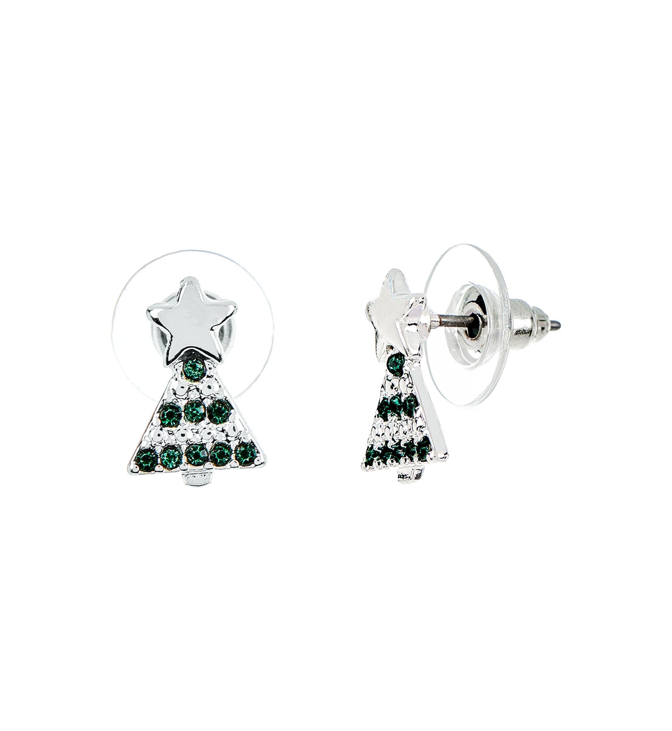 Holiday Cheer Enamel Earring Set