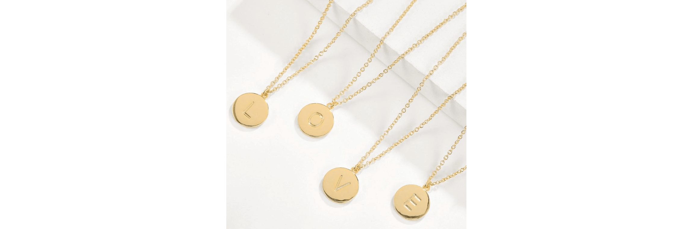 Initial Disc ONE IN A MILLION Pendant Necklace Gold Plating 18 Inch Chain + 2in Extender